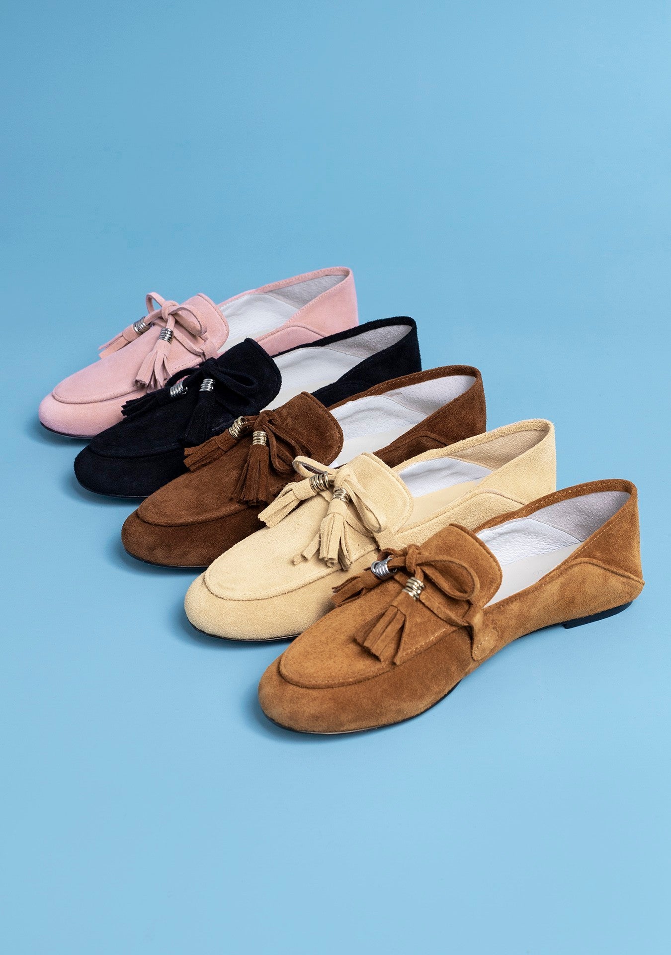 Loafer Clotilde Camurça Sand