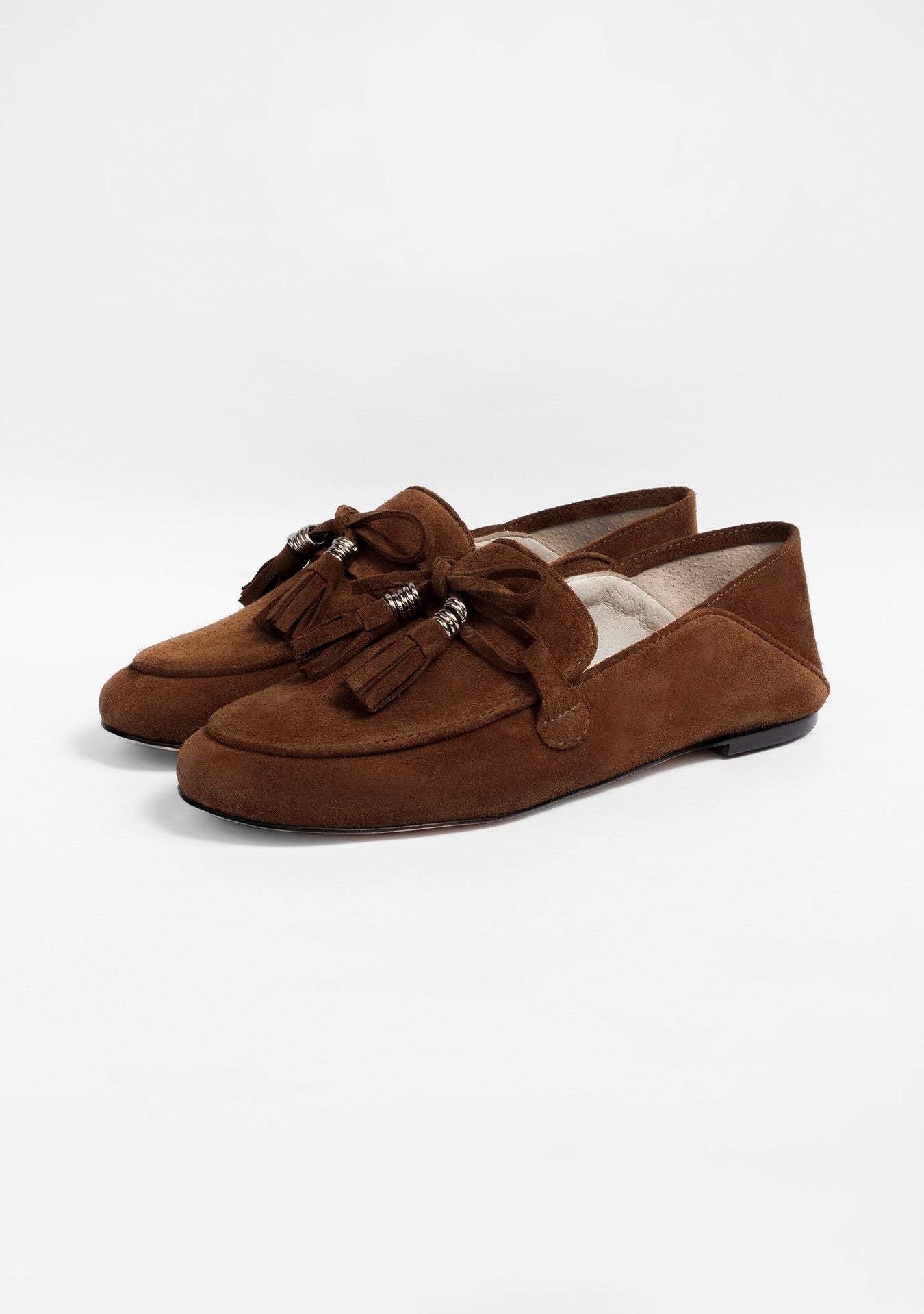 Loafer Clotilde Camurça Chocolate