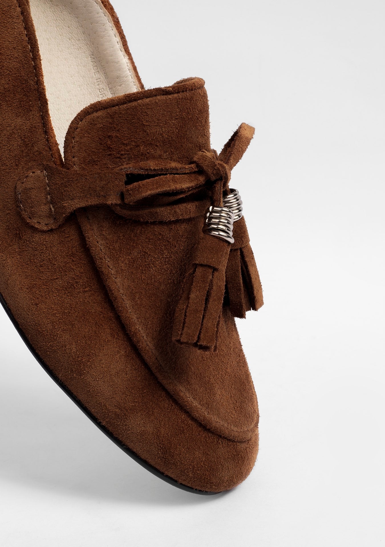 Loafer Clotilde Camurça Chocolate