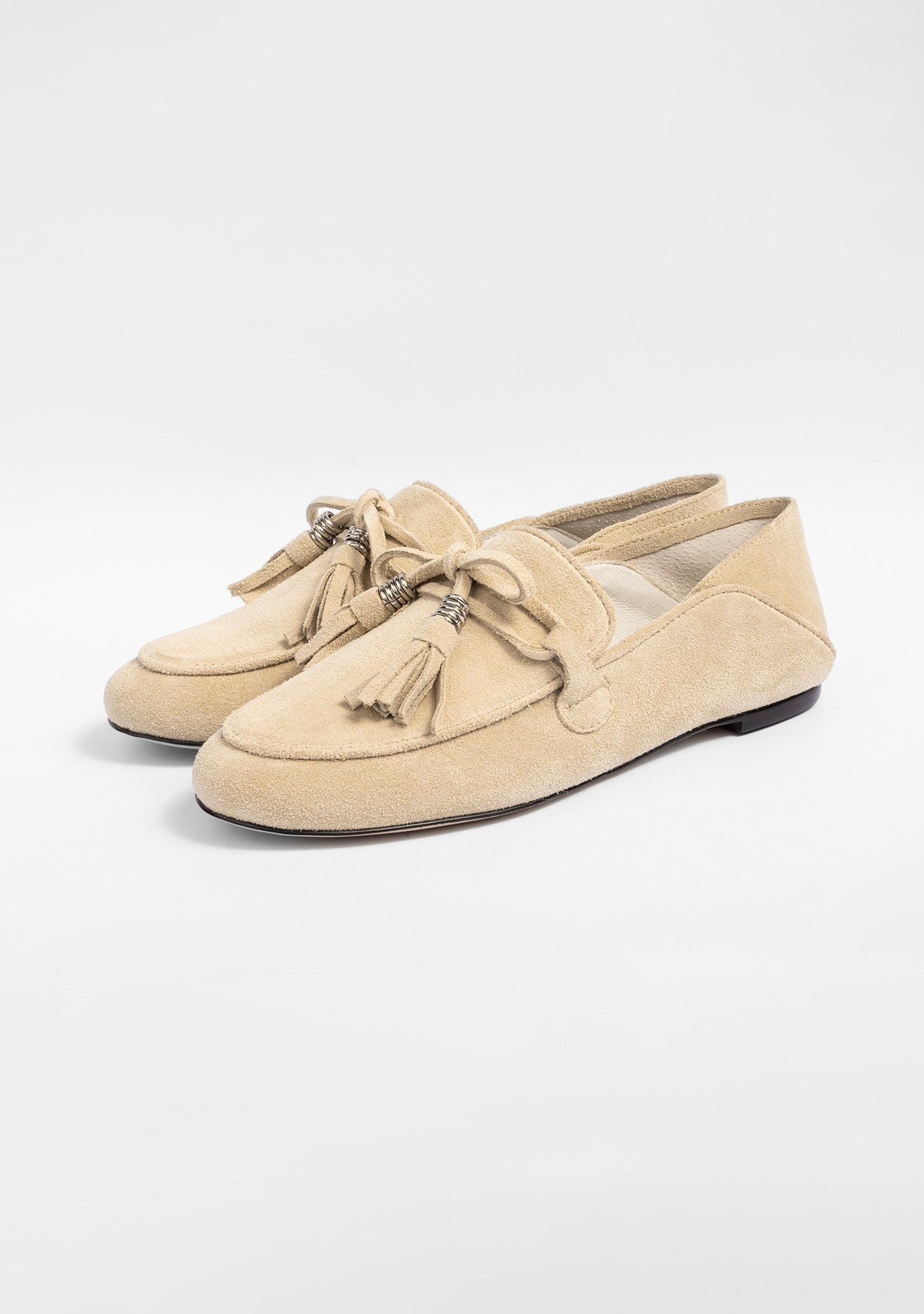 Loafer Clotilde Camurça Sand