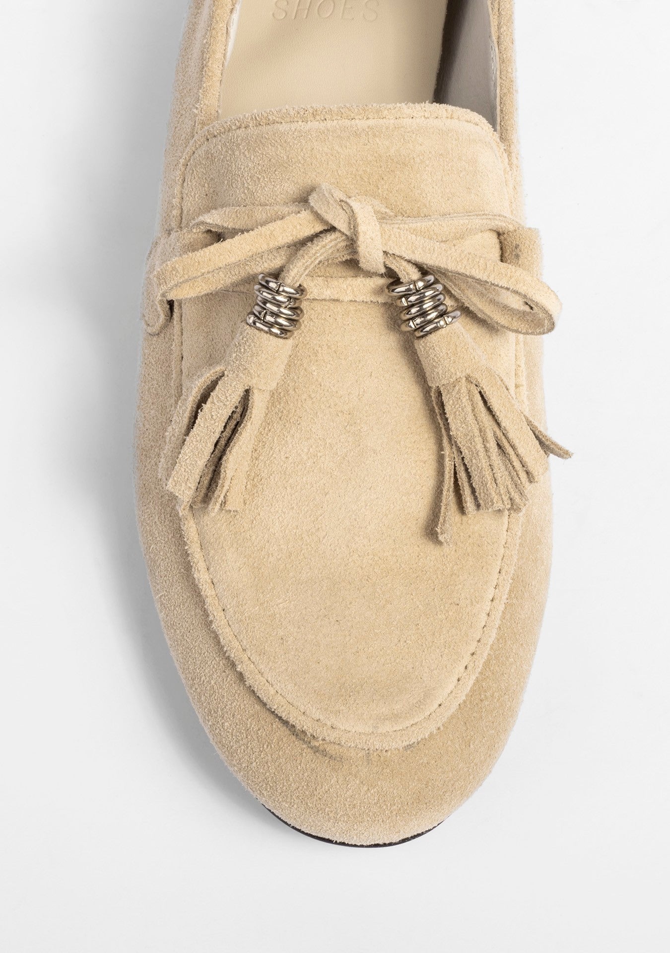 Loafer Clotilde Camurça Sand