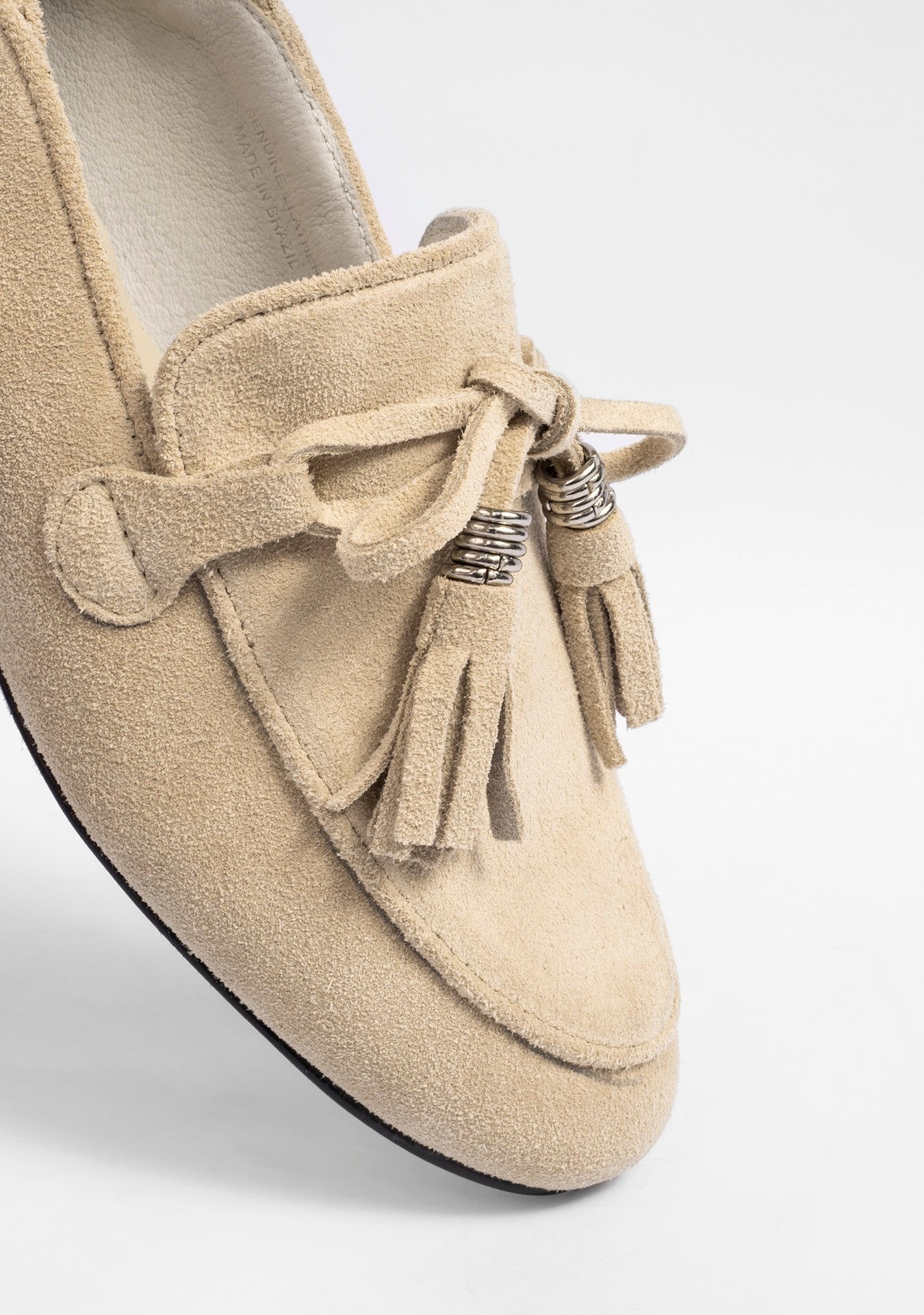 Loafer Clotilde Camurça Sand