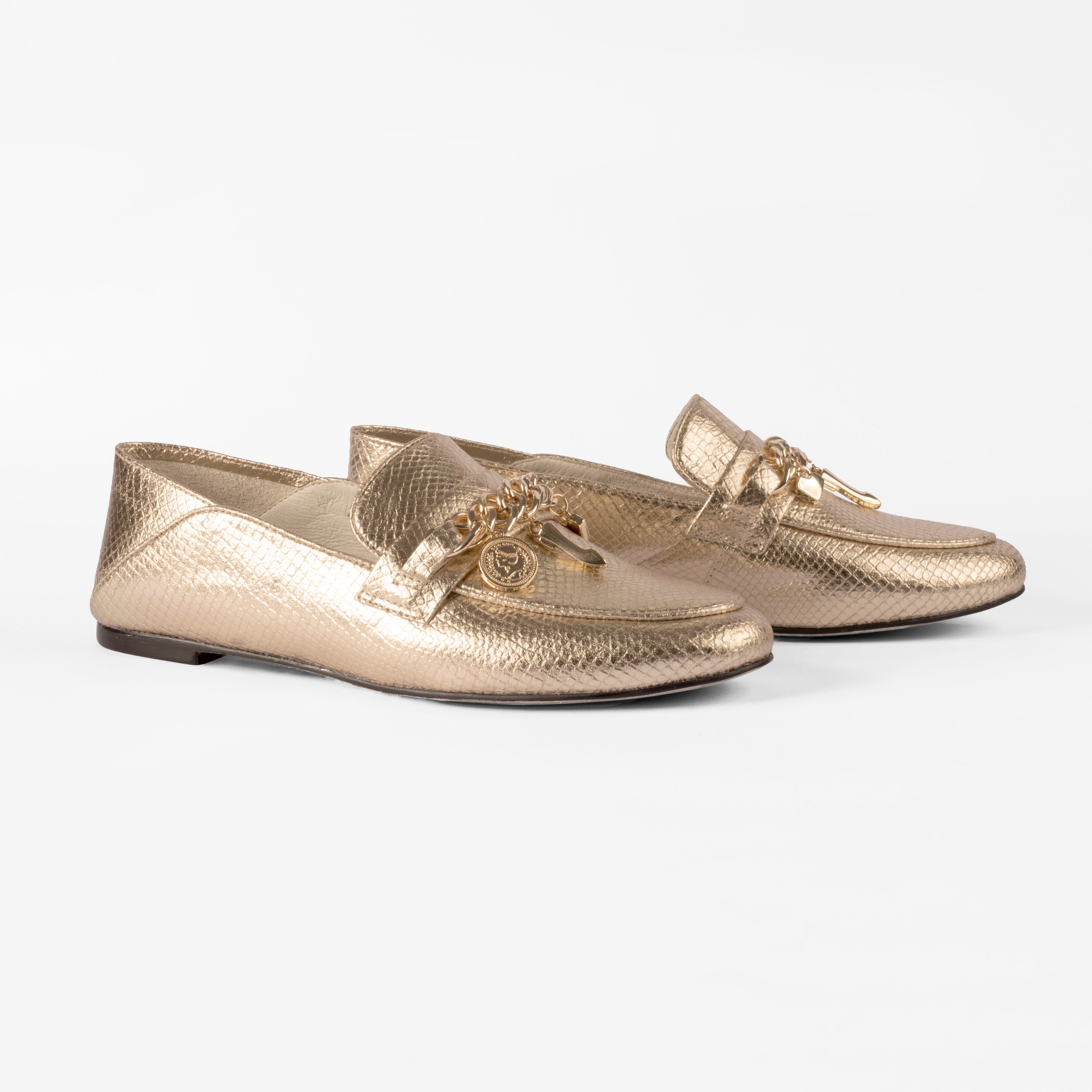 Loafer Verônica Gold