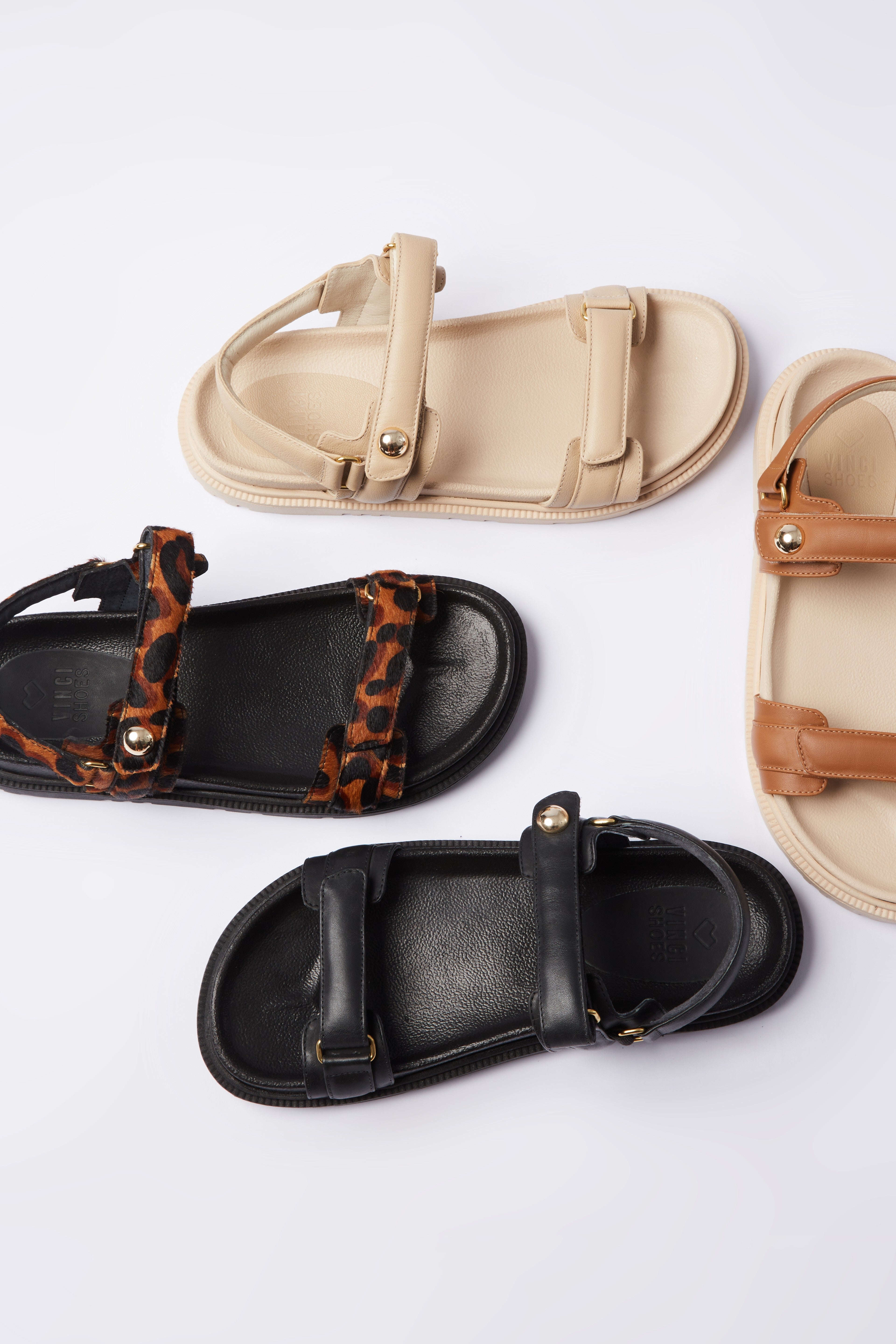 Flat Megan Animal Print
