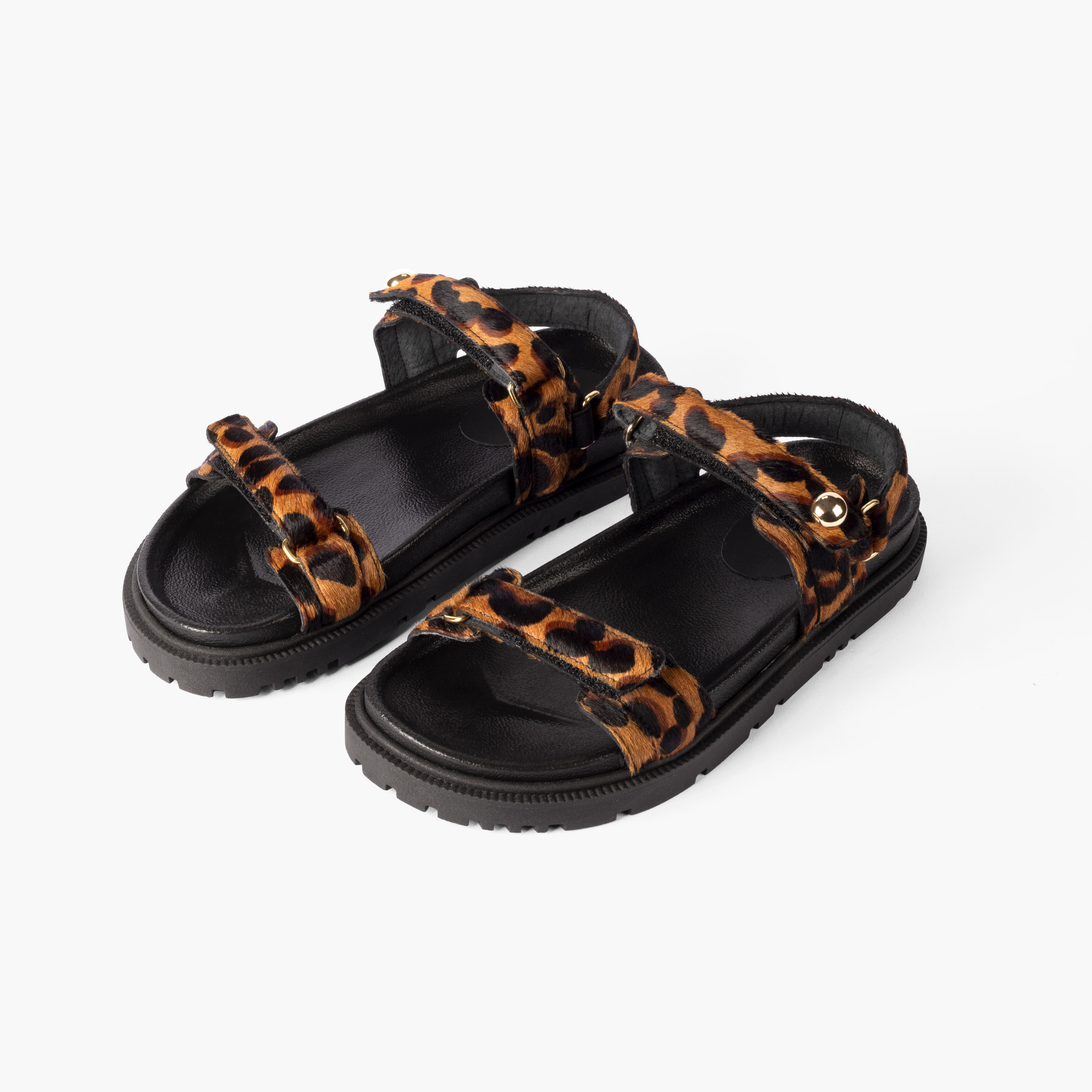 Flat Megan Animal Print