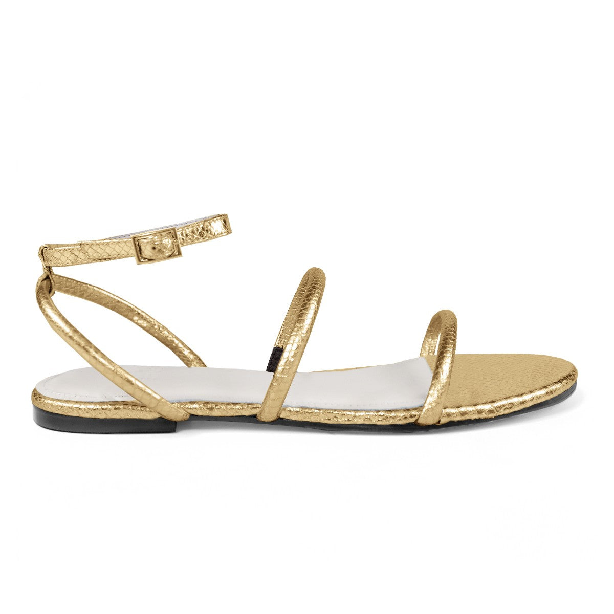 Rasteira Buzios Gold