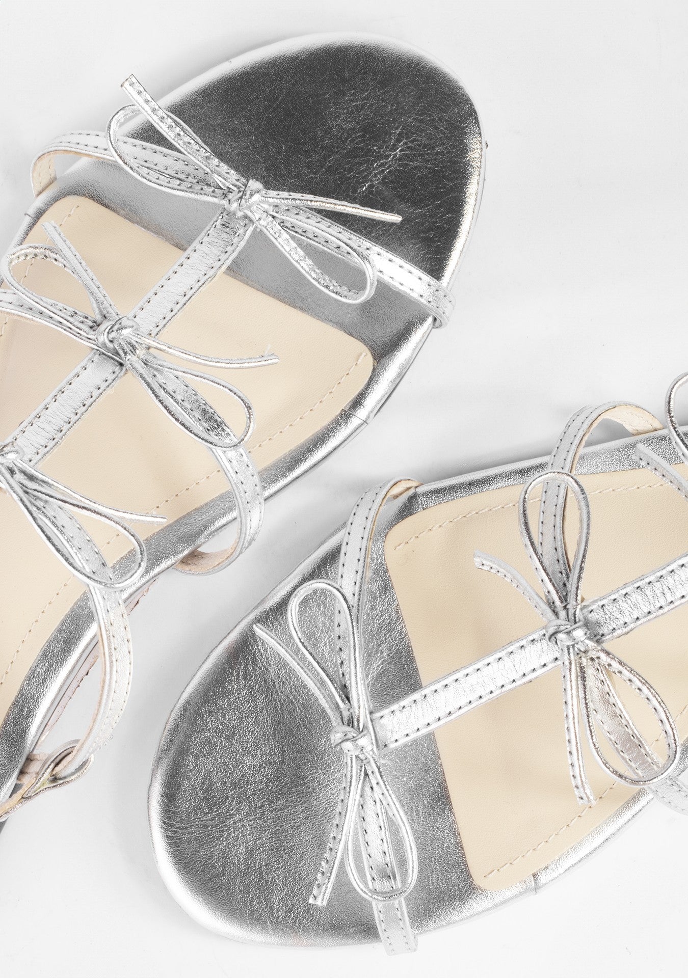Rasteira Charlotte Silver