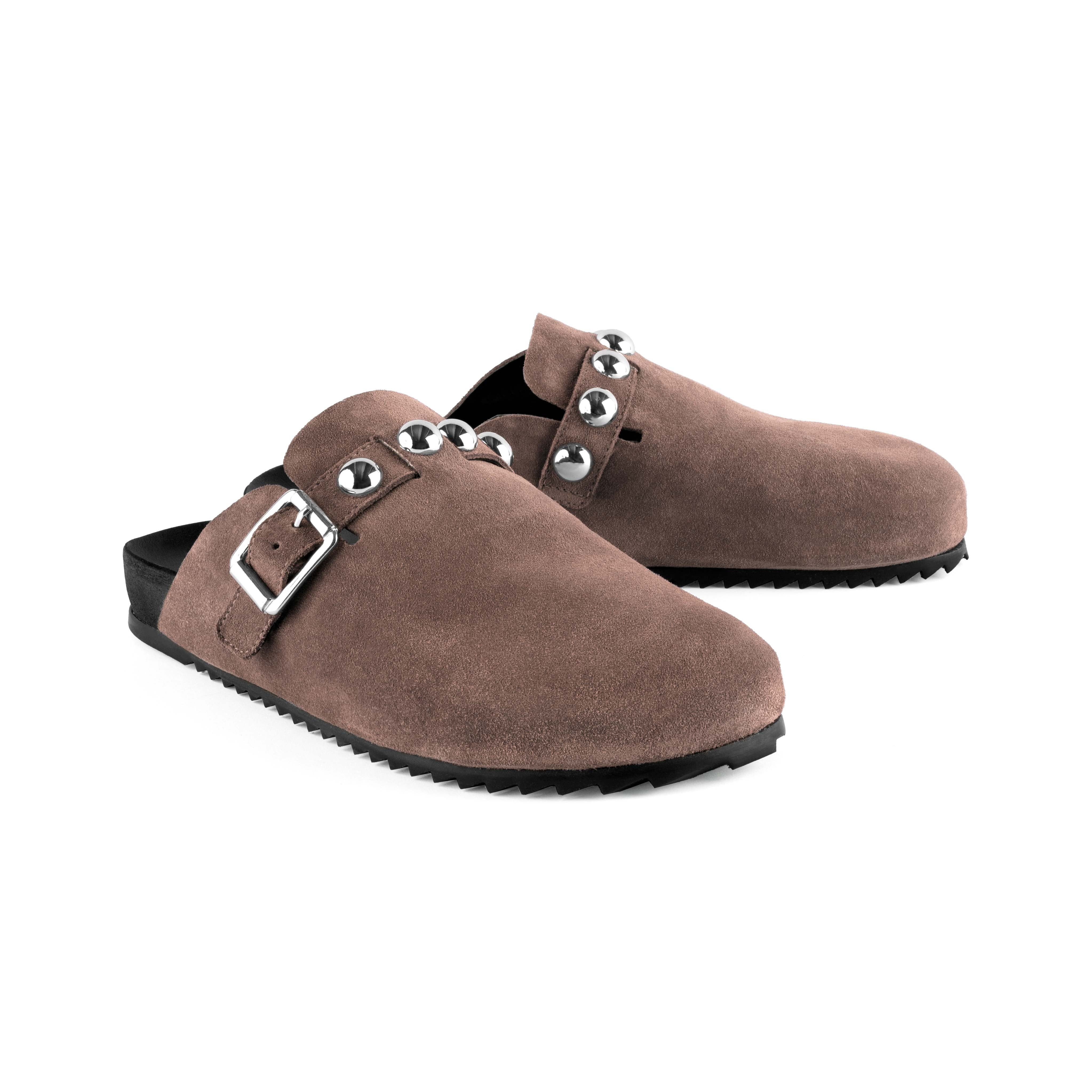 Mule Clog Dinamarca Chumbo