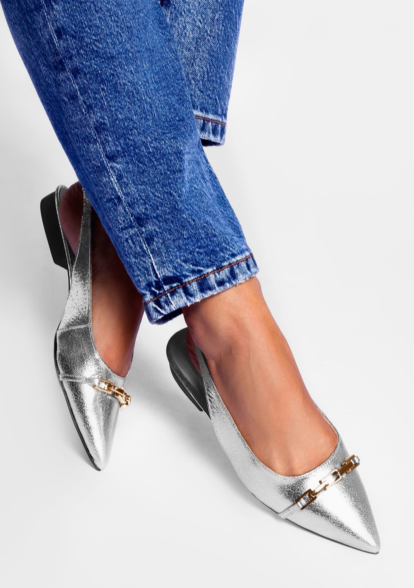 Sapatilha Miriam Metallic
