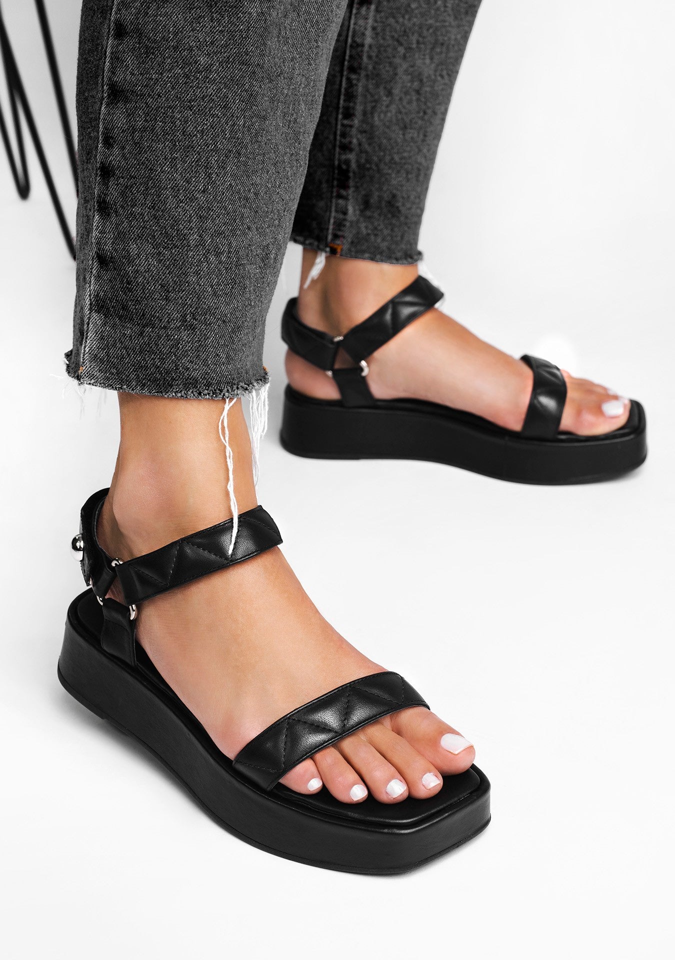 Flatform Lauren Black