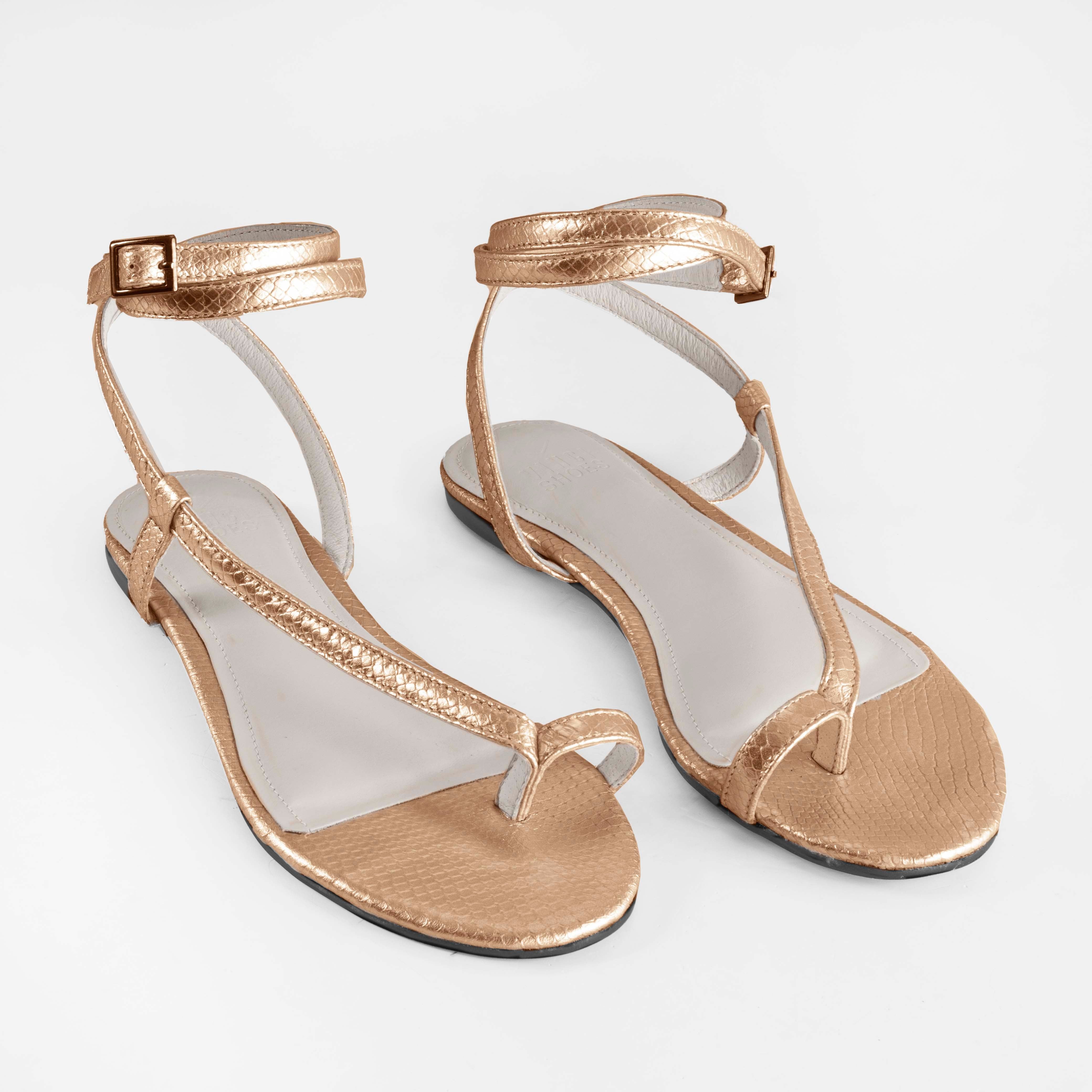 Rasteira Cassis Gold