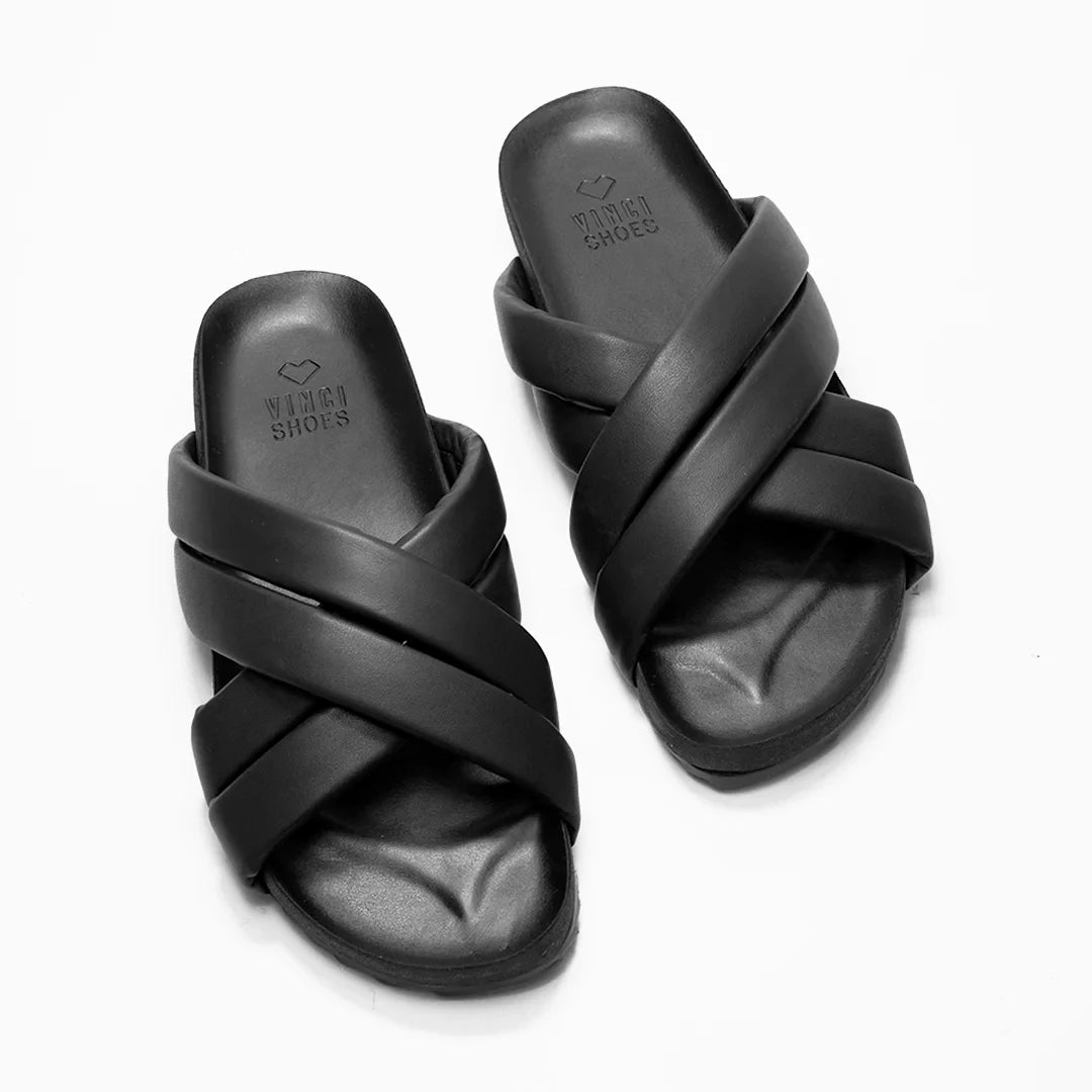 Flat Roma Black