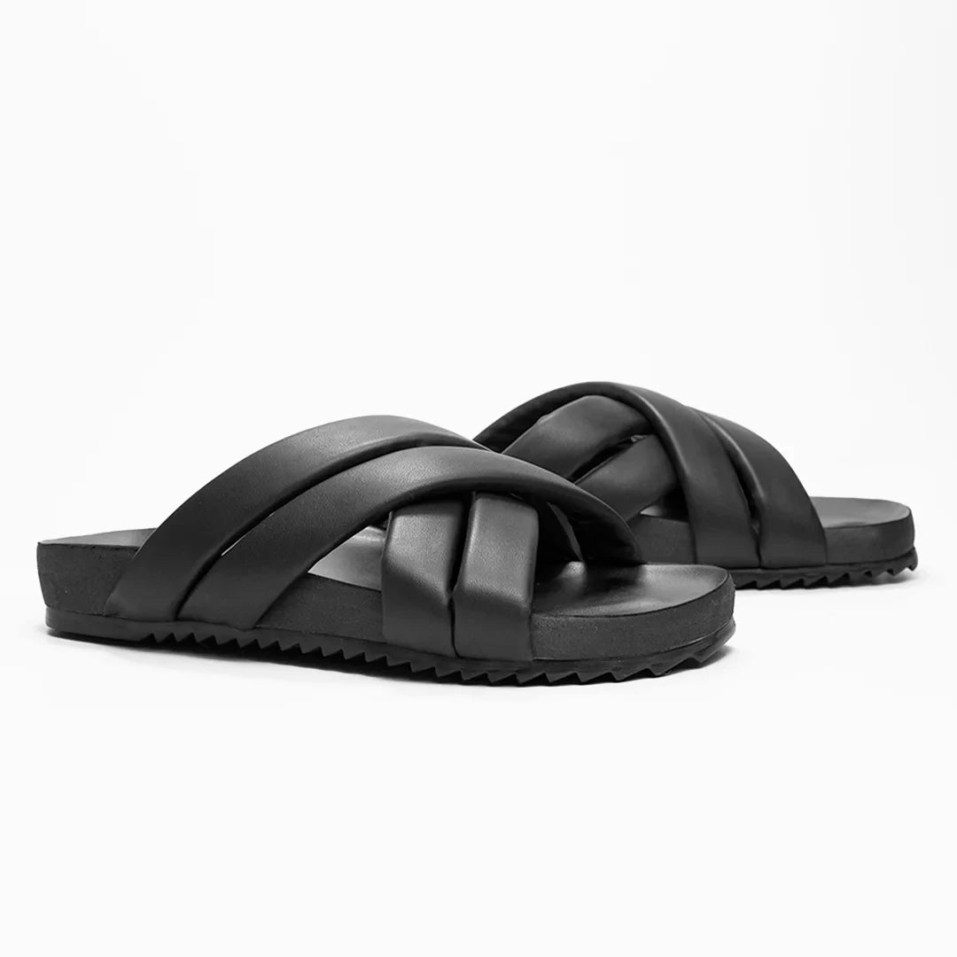 Flat Roma Black