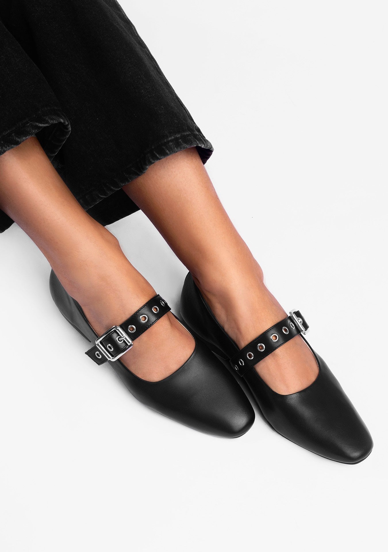Sapatilha Flor Black