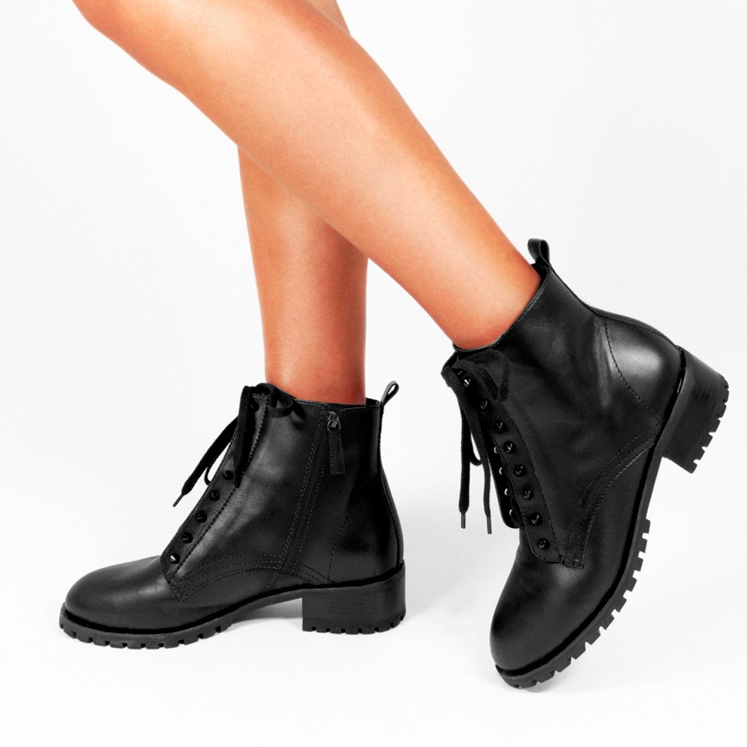 Coturno Snow Black