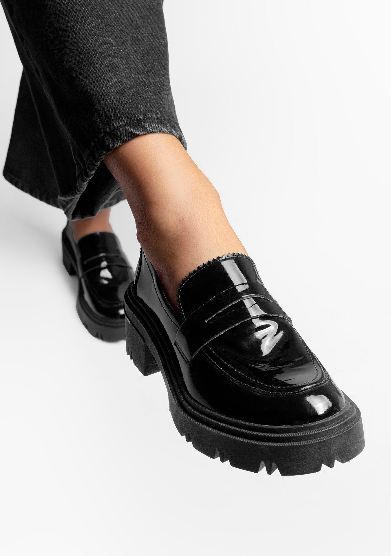 Loafer Dara Shiny Black