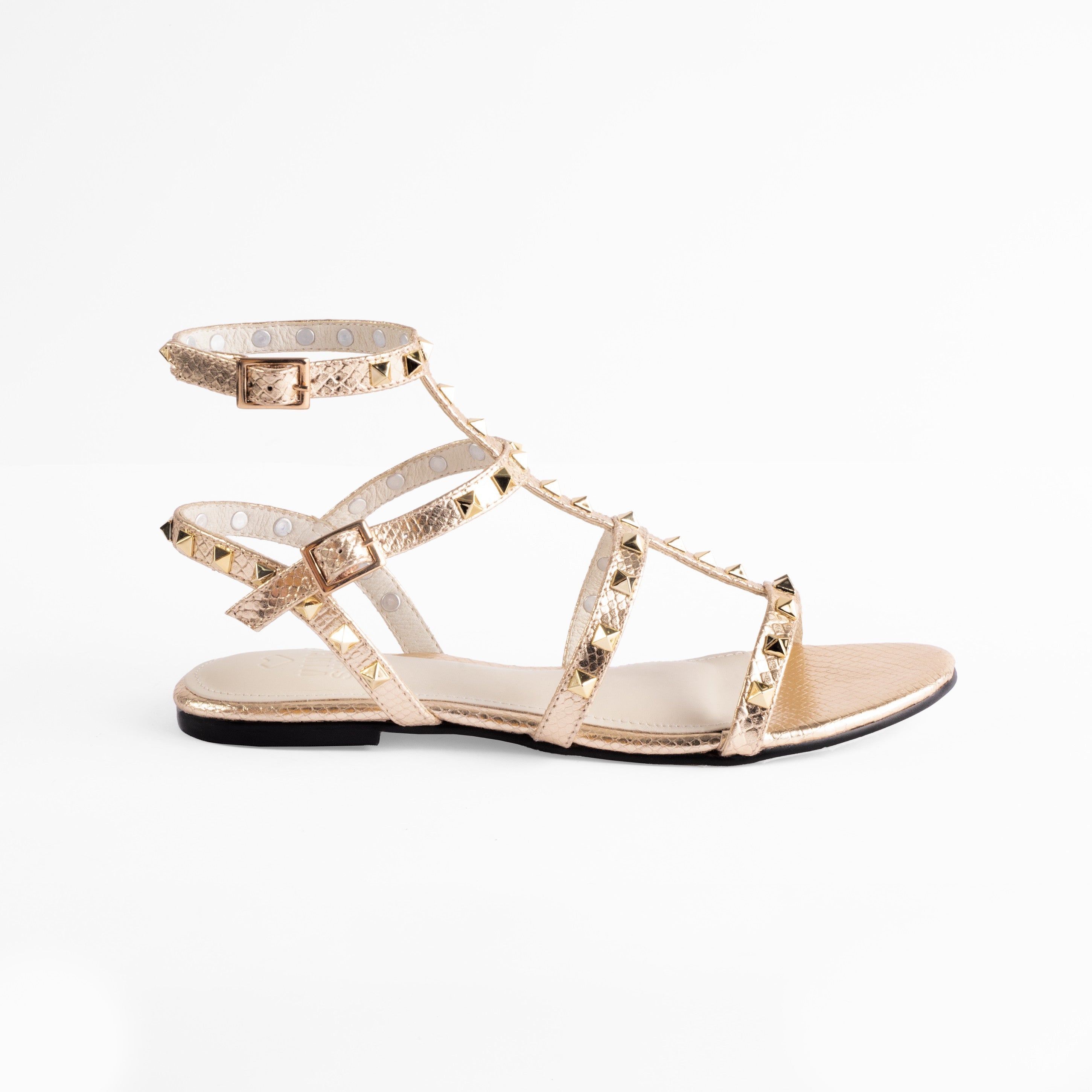 Rasteira Capri Full Gold