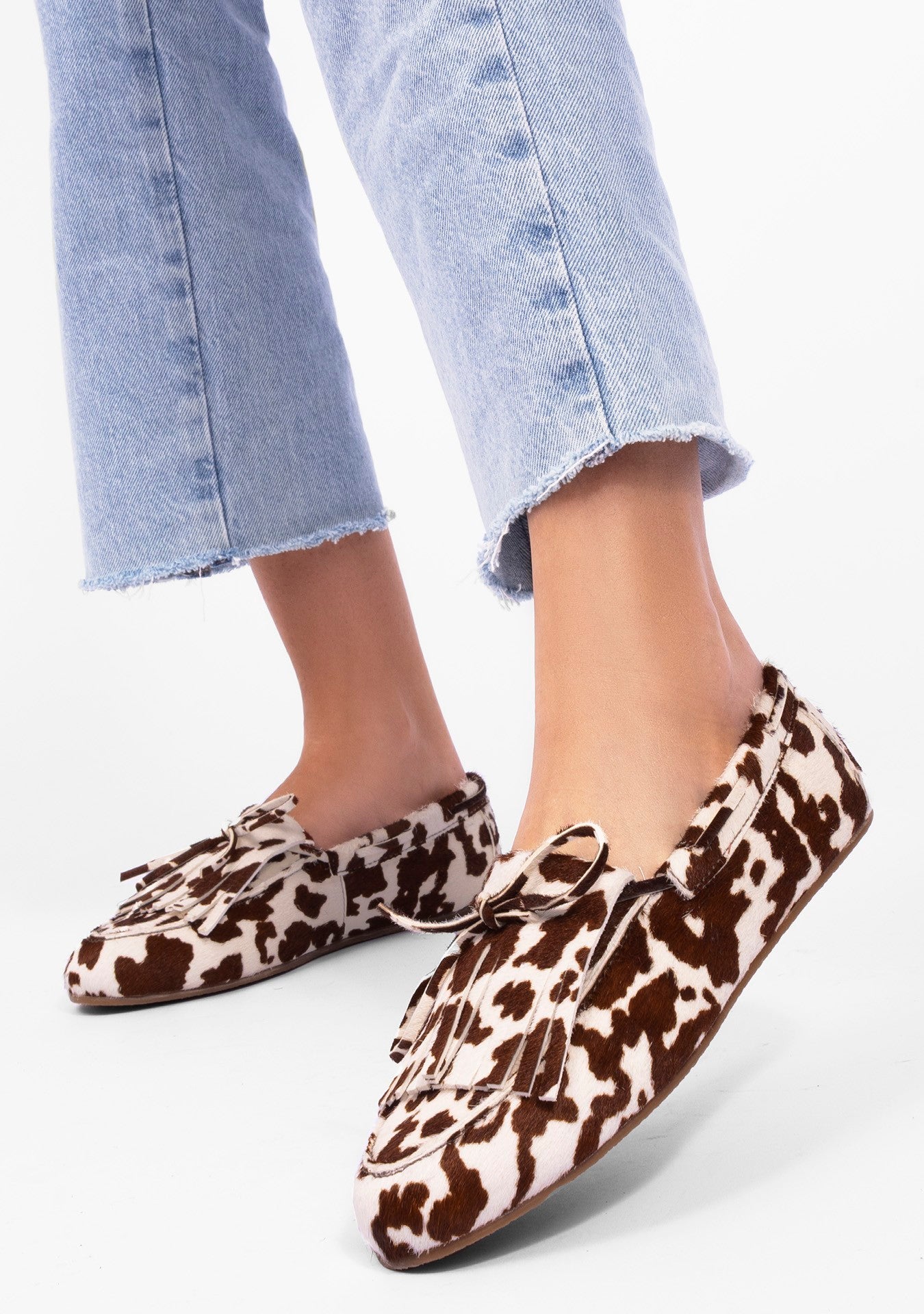 Mocassim Malta Cow Print
