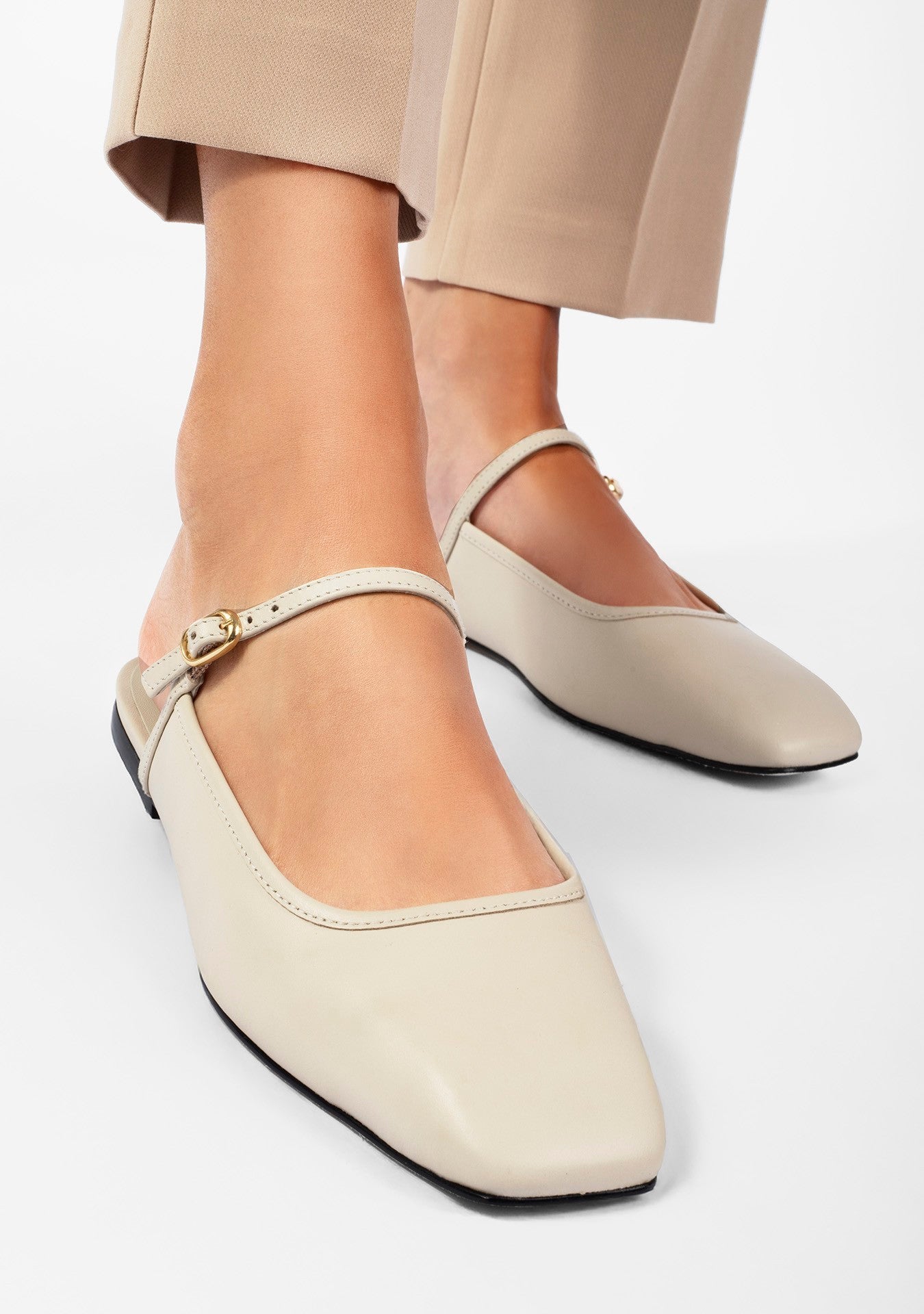 Mule Anelise Vanilla