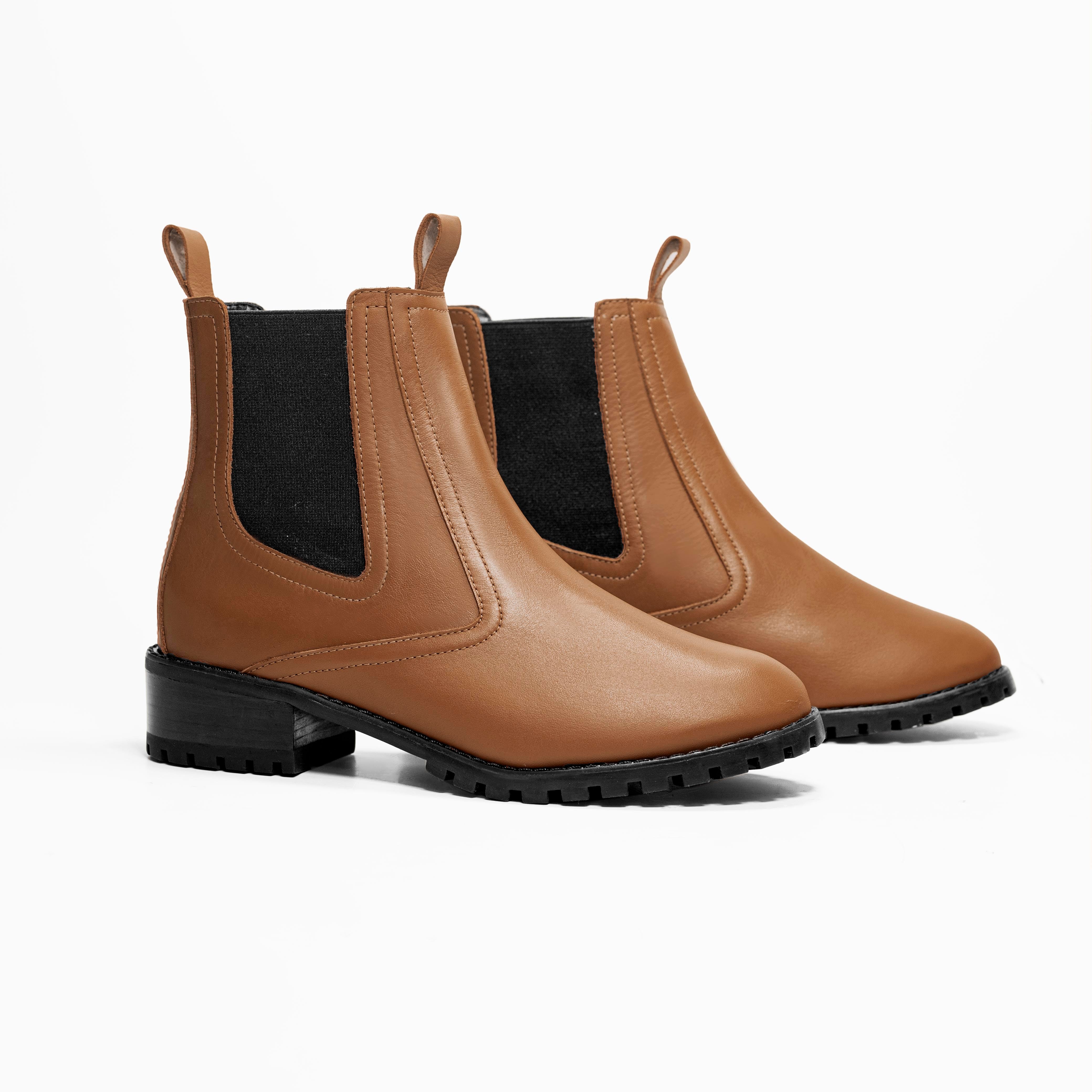 Bota Antuerpia Camelo