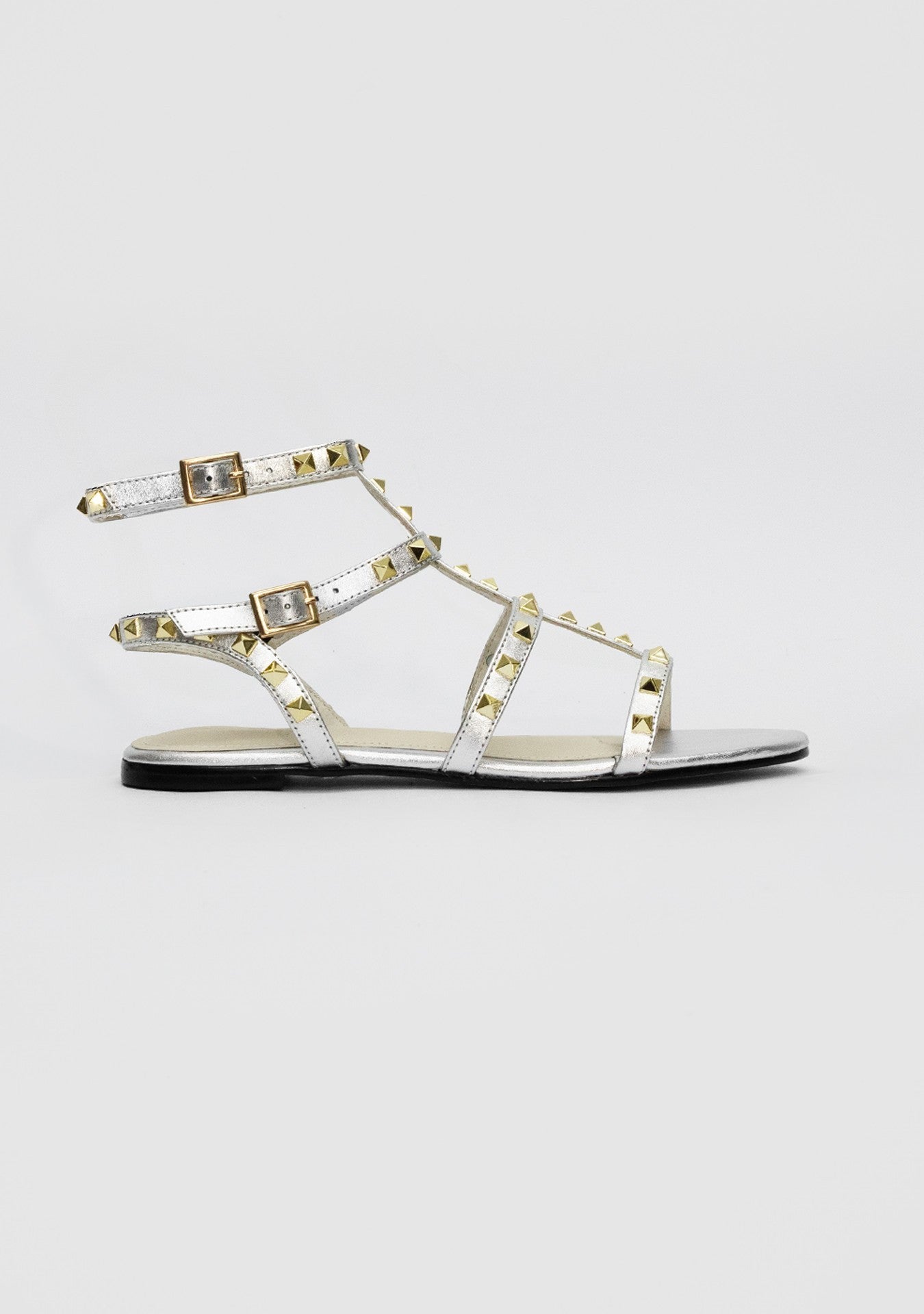 Rasteira Capri Metallic
