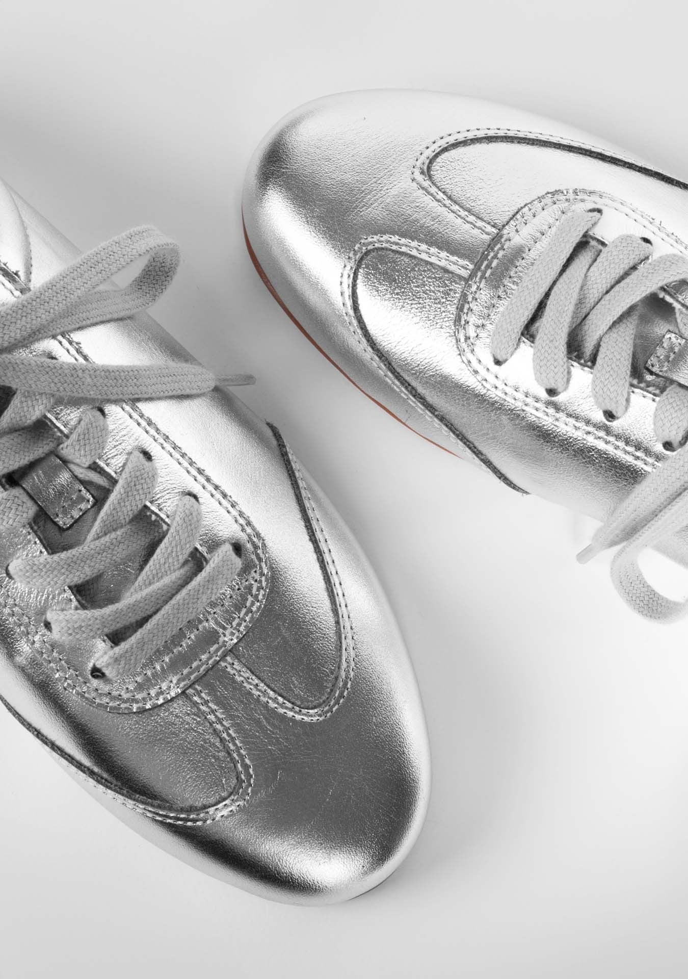 Sneaker Violet Silver