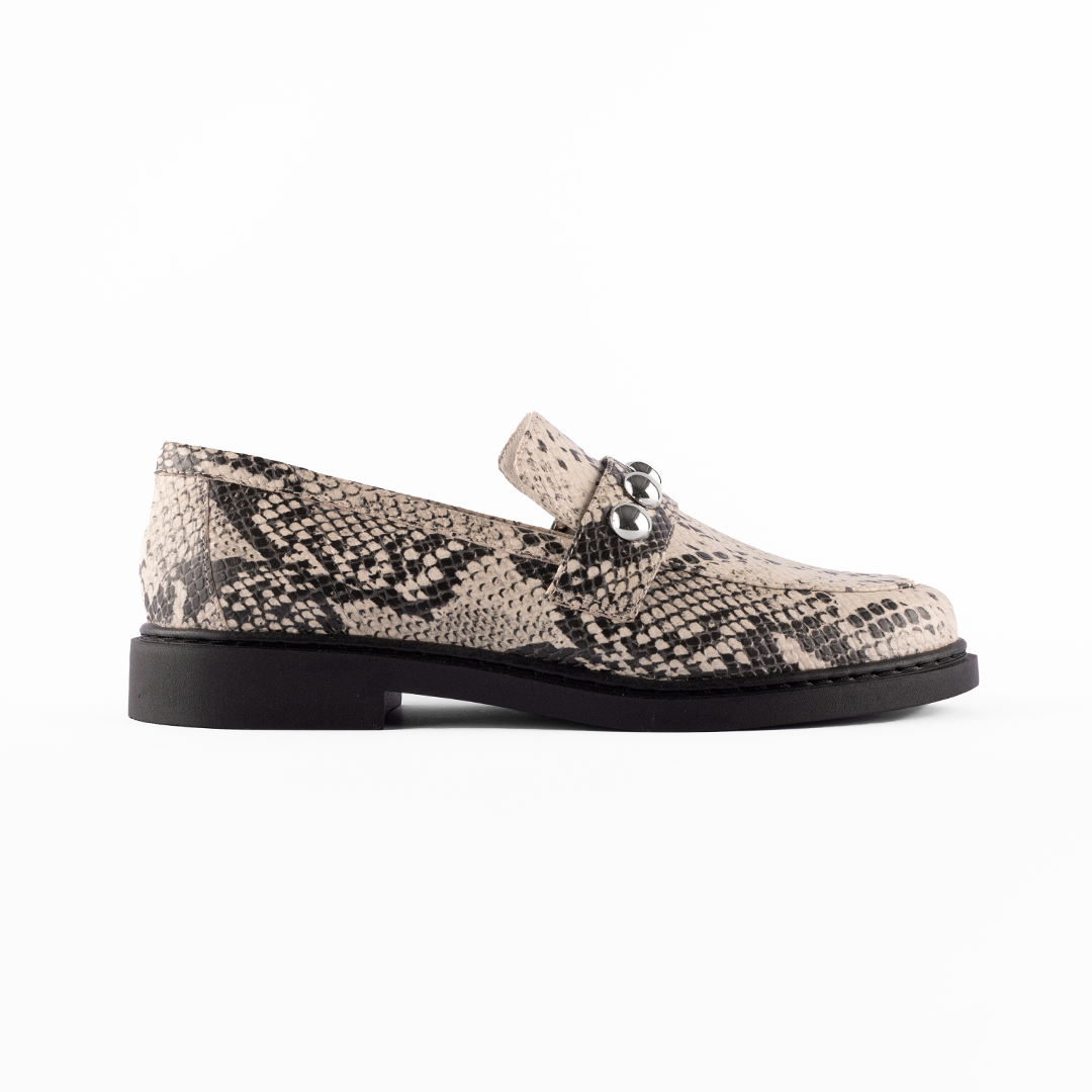 Loafer Giu Snake