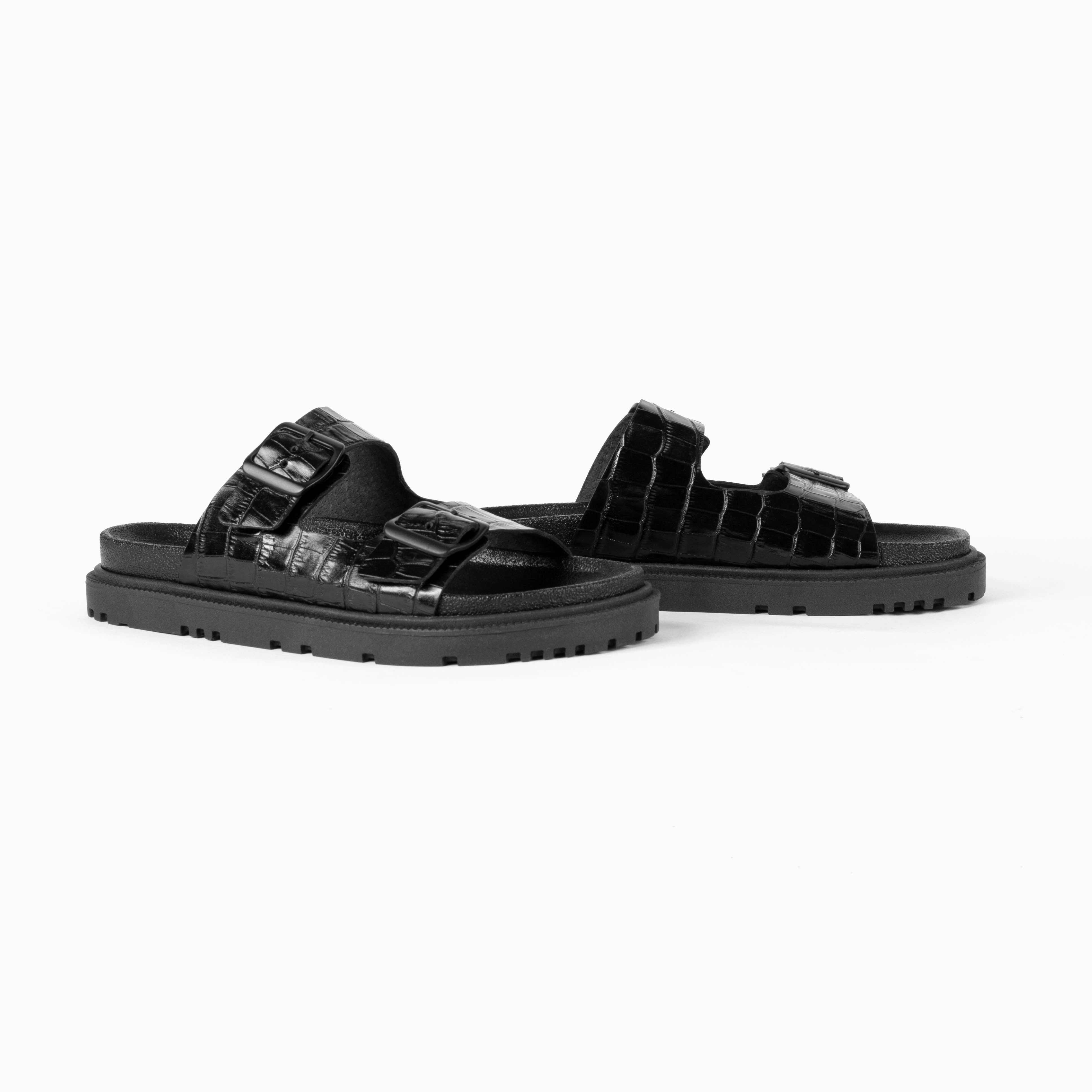 Flat Rebeca Black