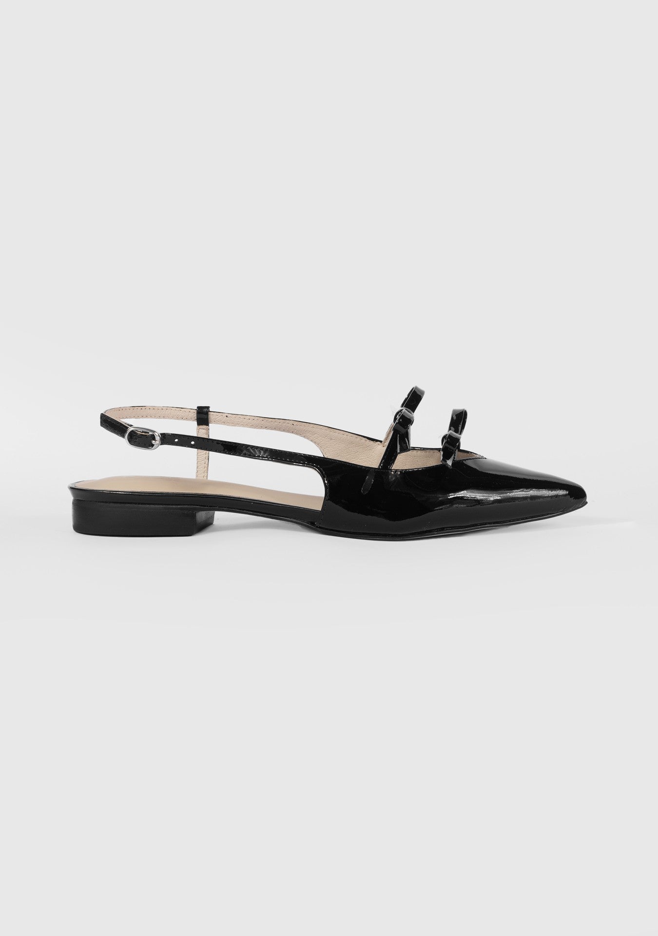 Sapatilha Isla Shiny Black