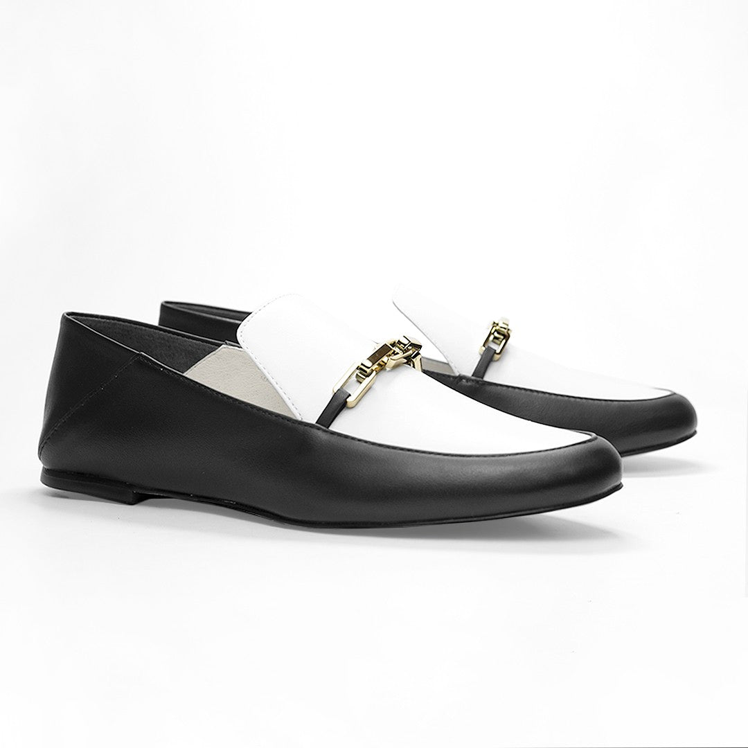 Loafer Adriana B&W