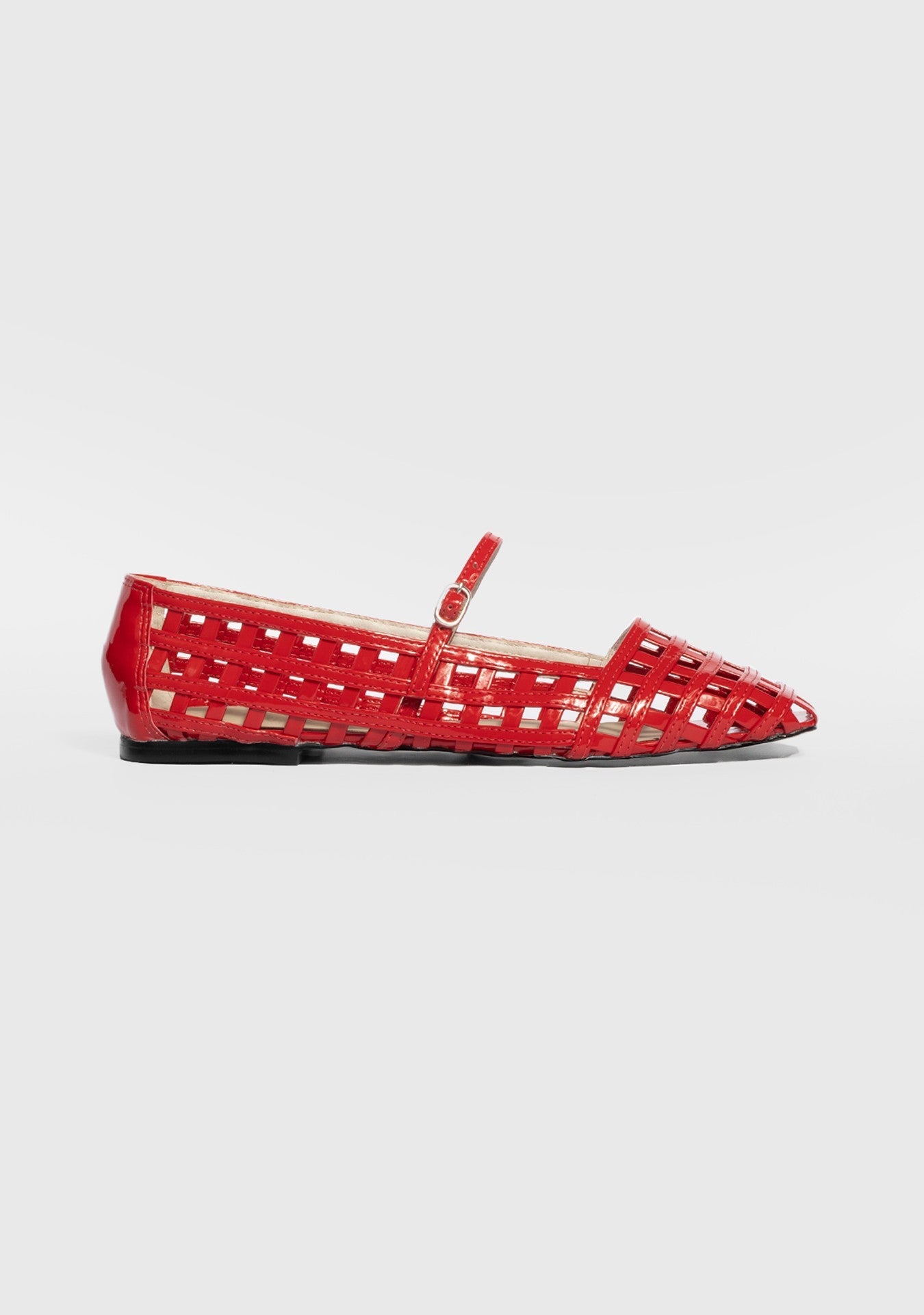 Sapatilha Lidya Shiny Red