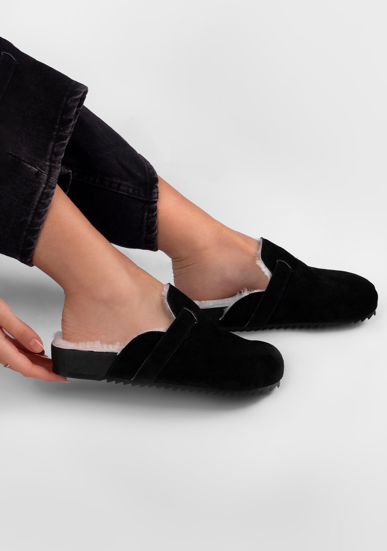 Mule Clog Julie Black