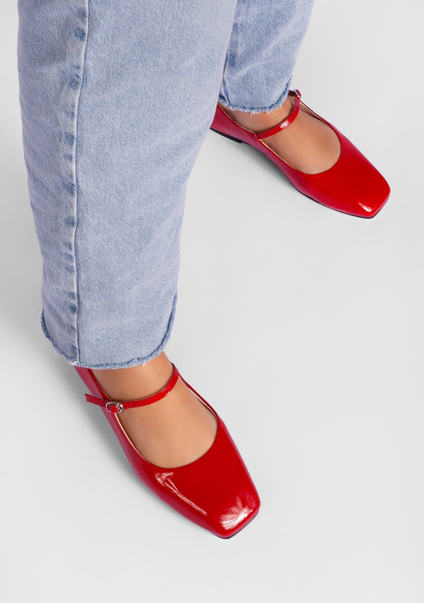 Sapatilha Mavie Shiny Red