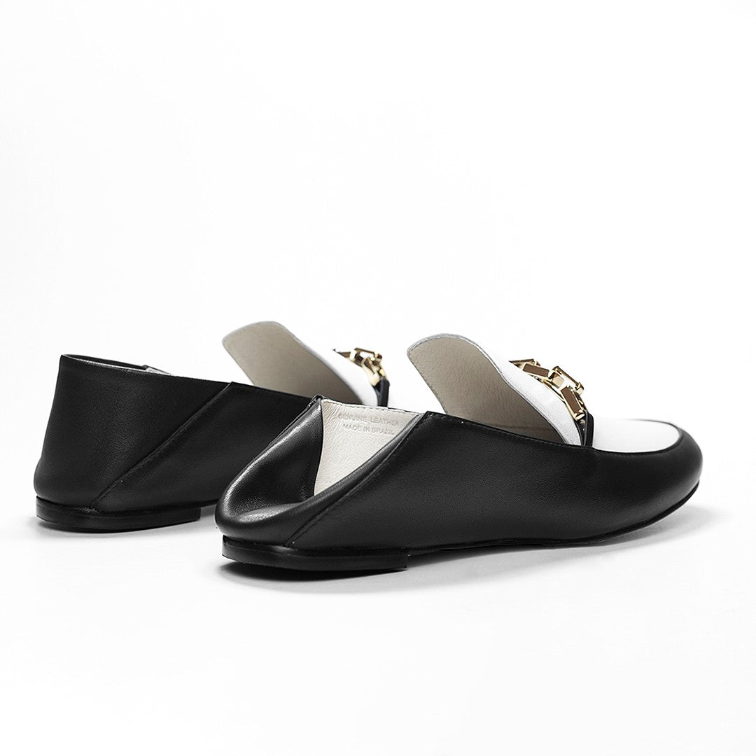 Loafer Adriana B&W