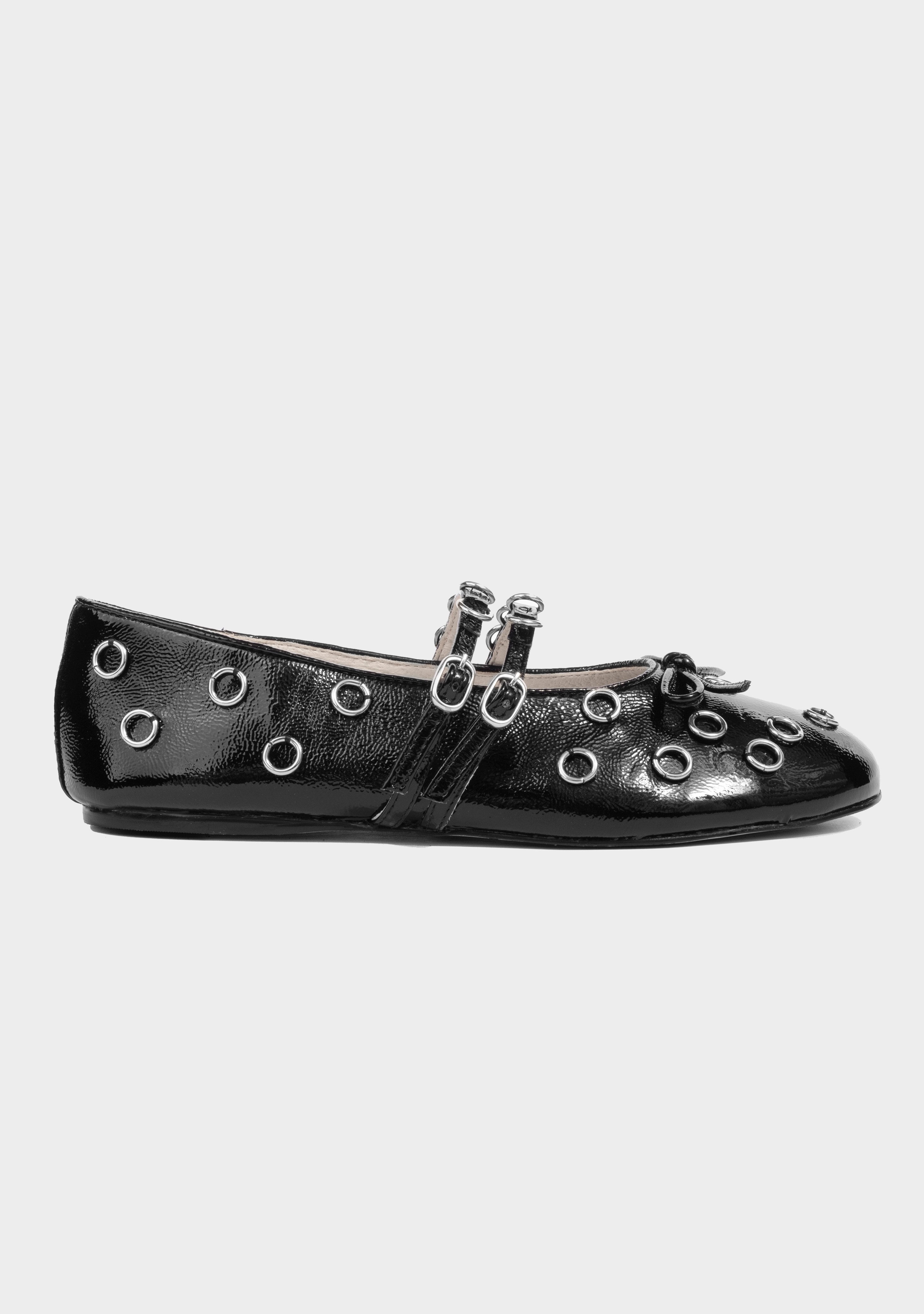 Sapatilha Monique Shiny Black
