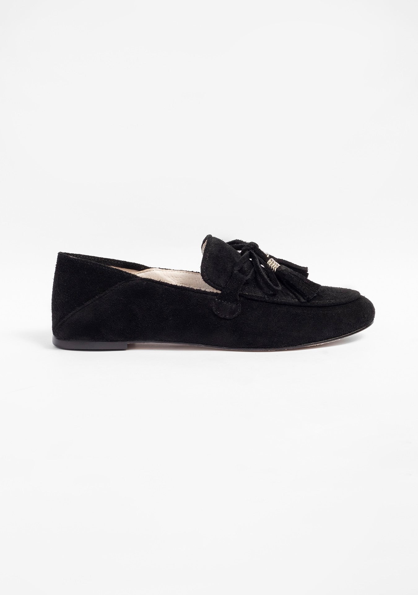 Loafer Clotilde Camurça Black