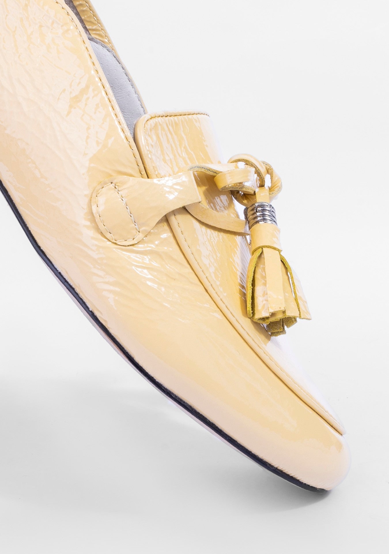 Loafer Clotilde Shiny Buttercream