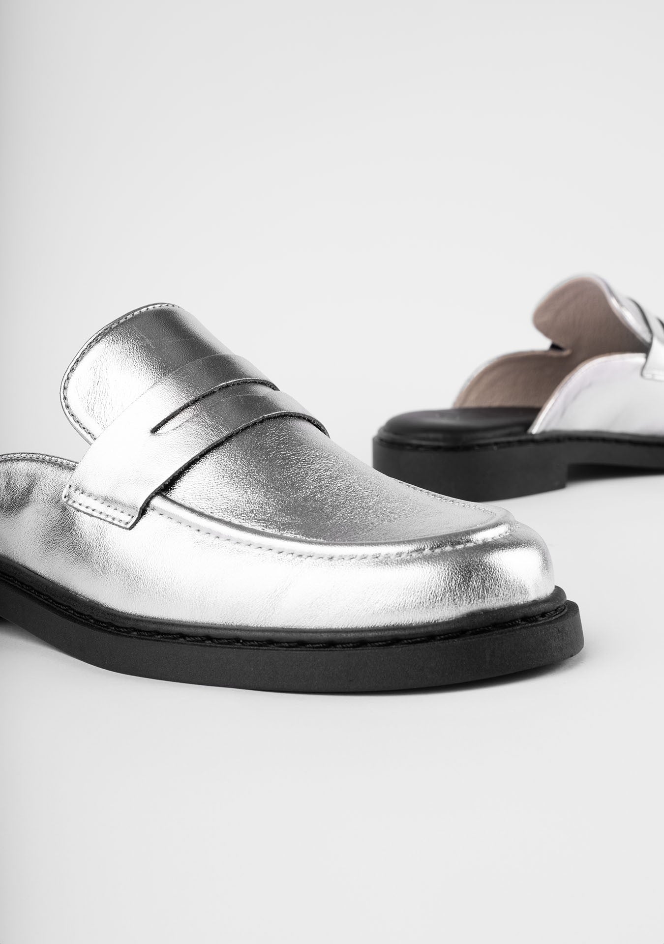 Mule Silvana Silver