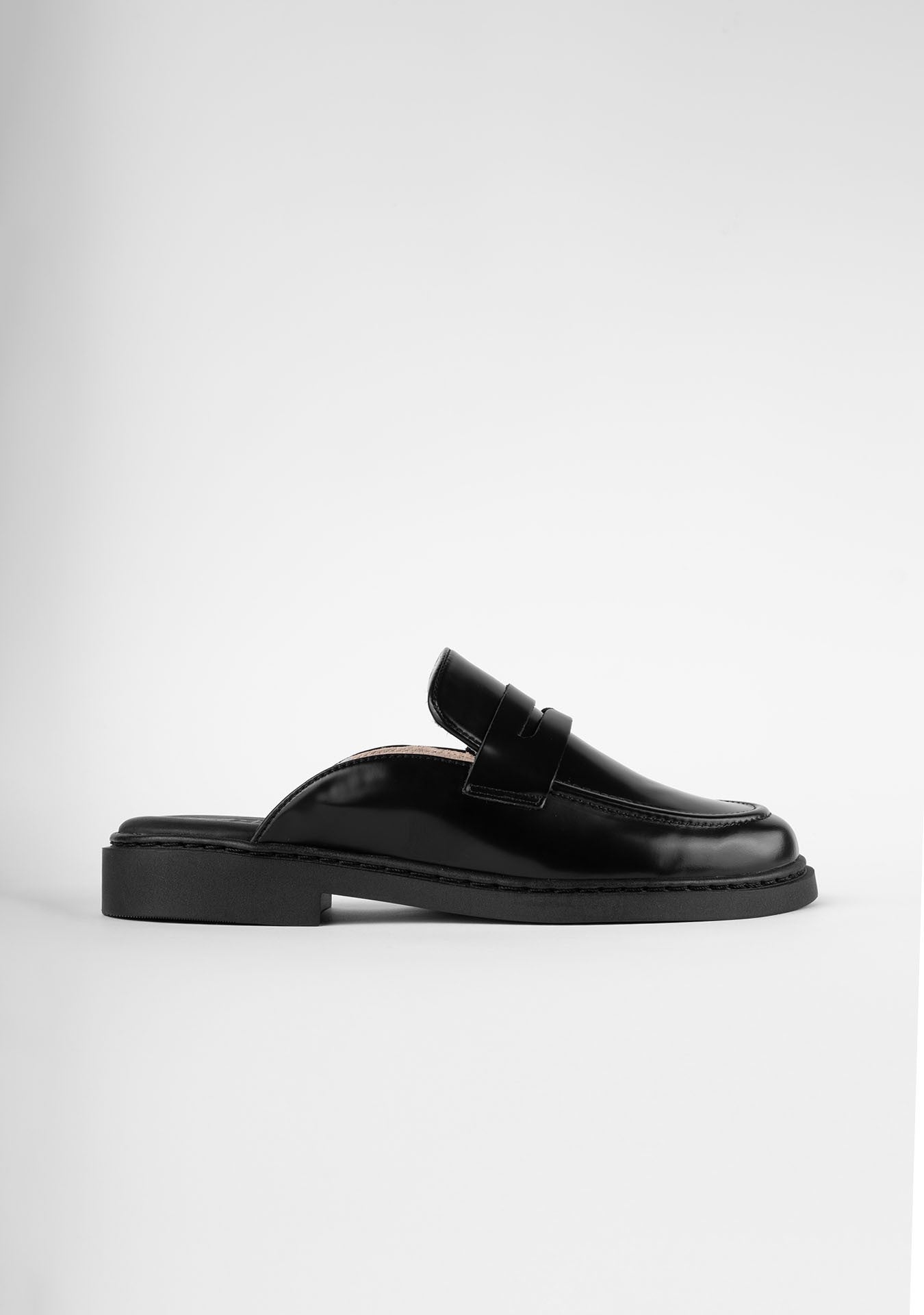 Mule Silvana Glossy Black