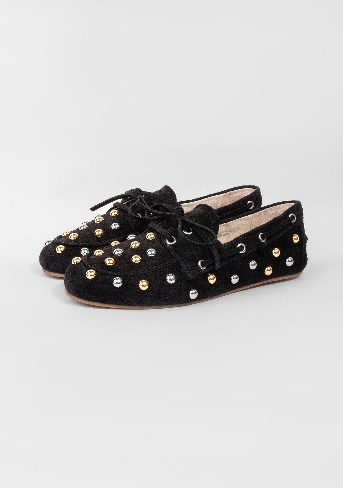 Mocassim Valência Rock Camurça Black