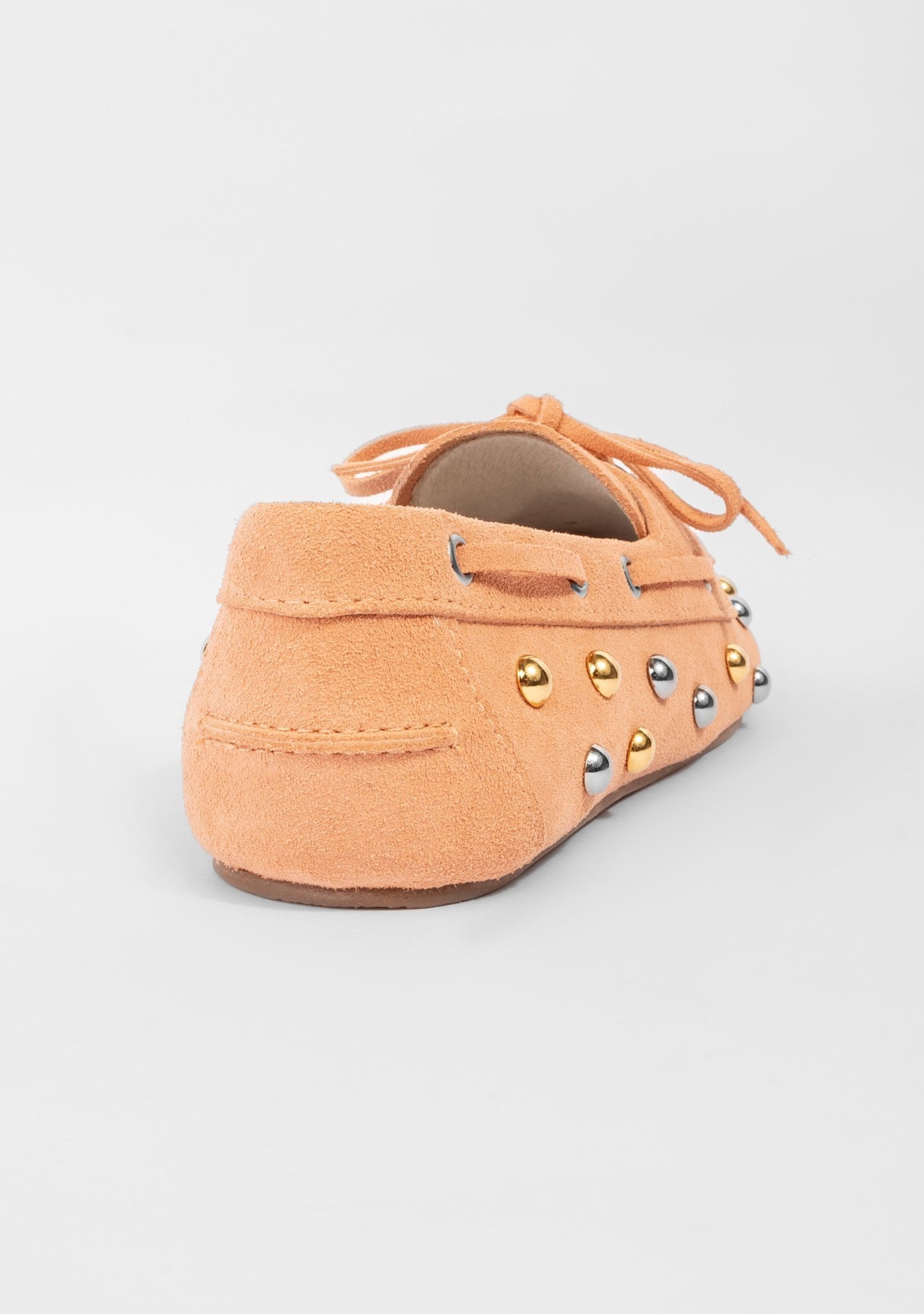 Mocassim Valência Rock Camurça Peach