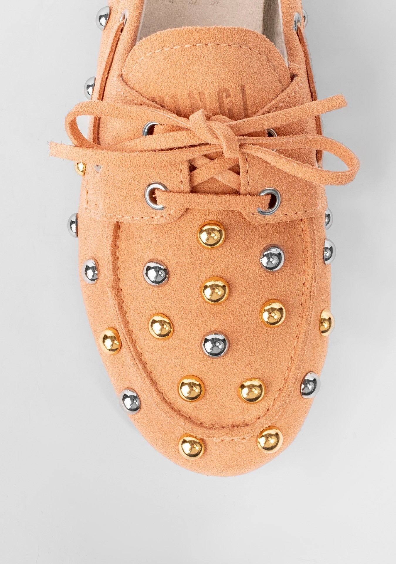 Mocassim Valência Rock Camurça Peach