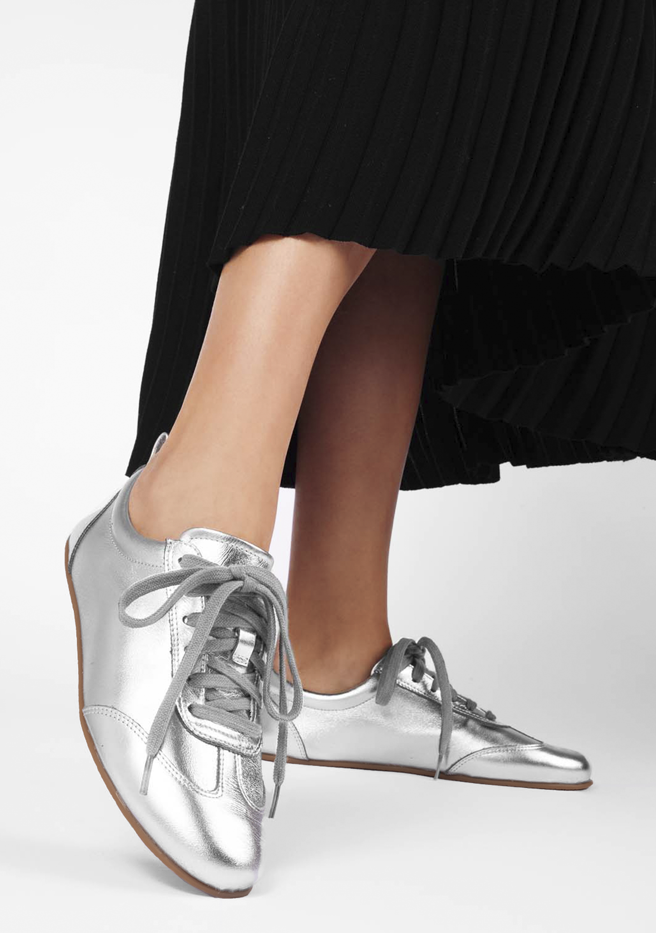 Sneaker Violet Silver