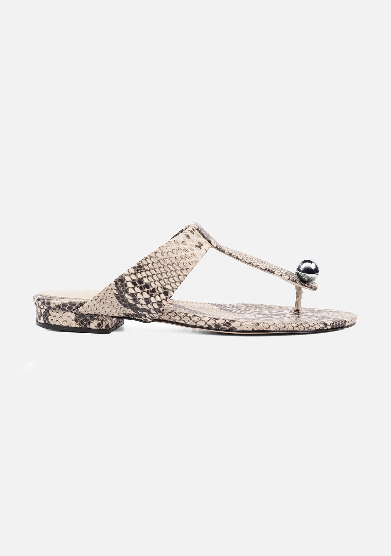 Rasteira Nara Snake Natural