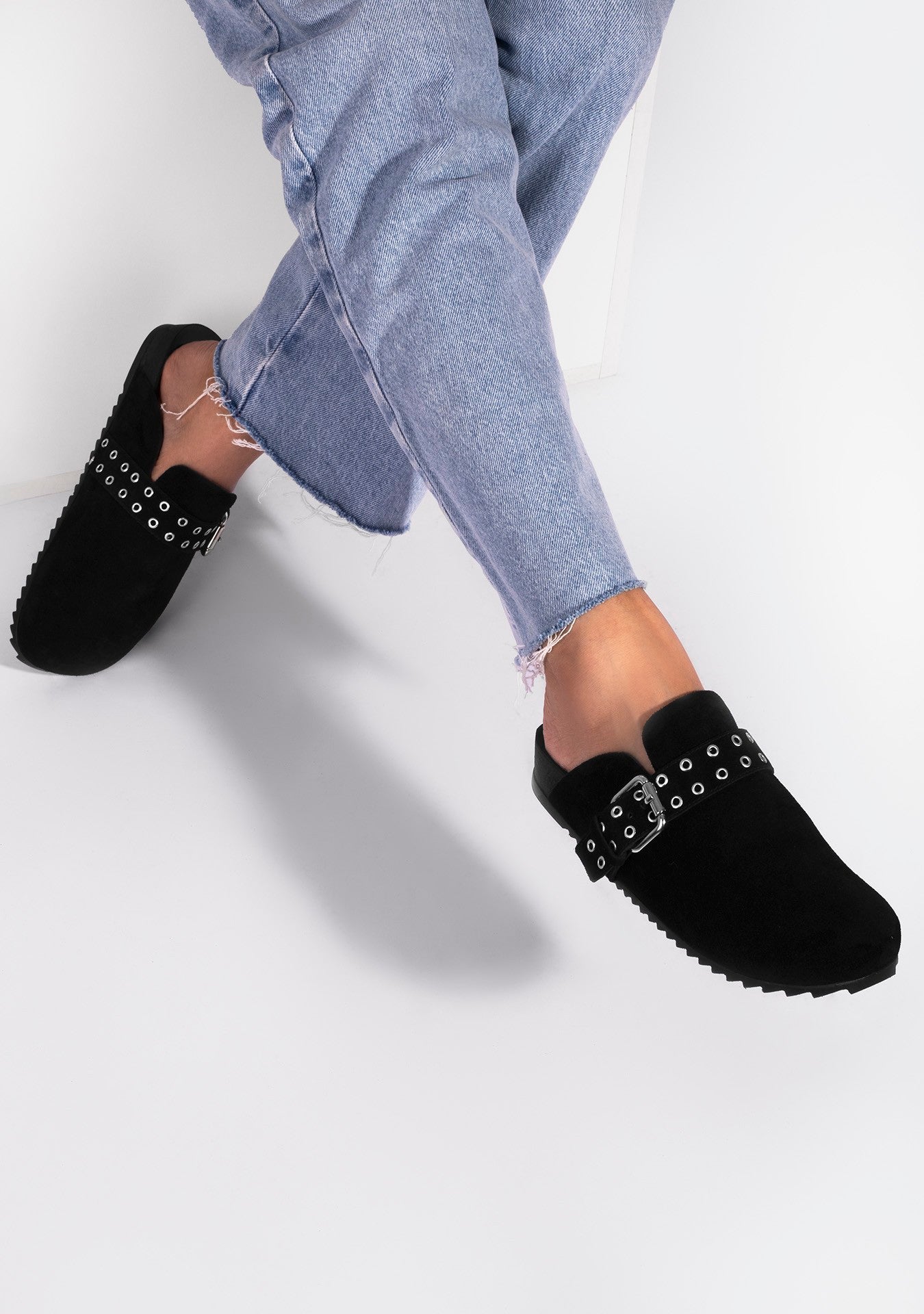 Mule Clog Tassia Black