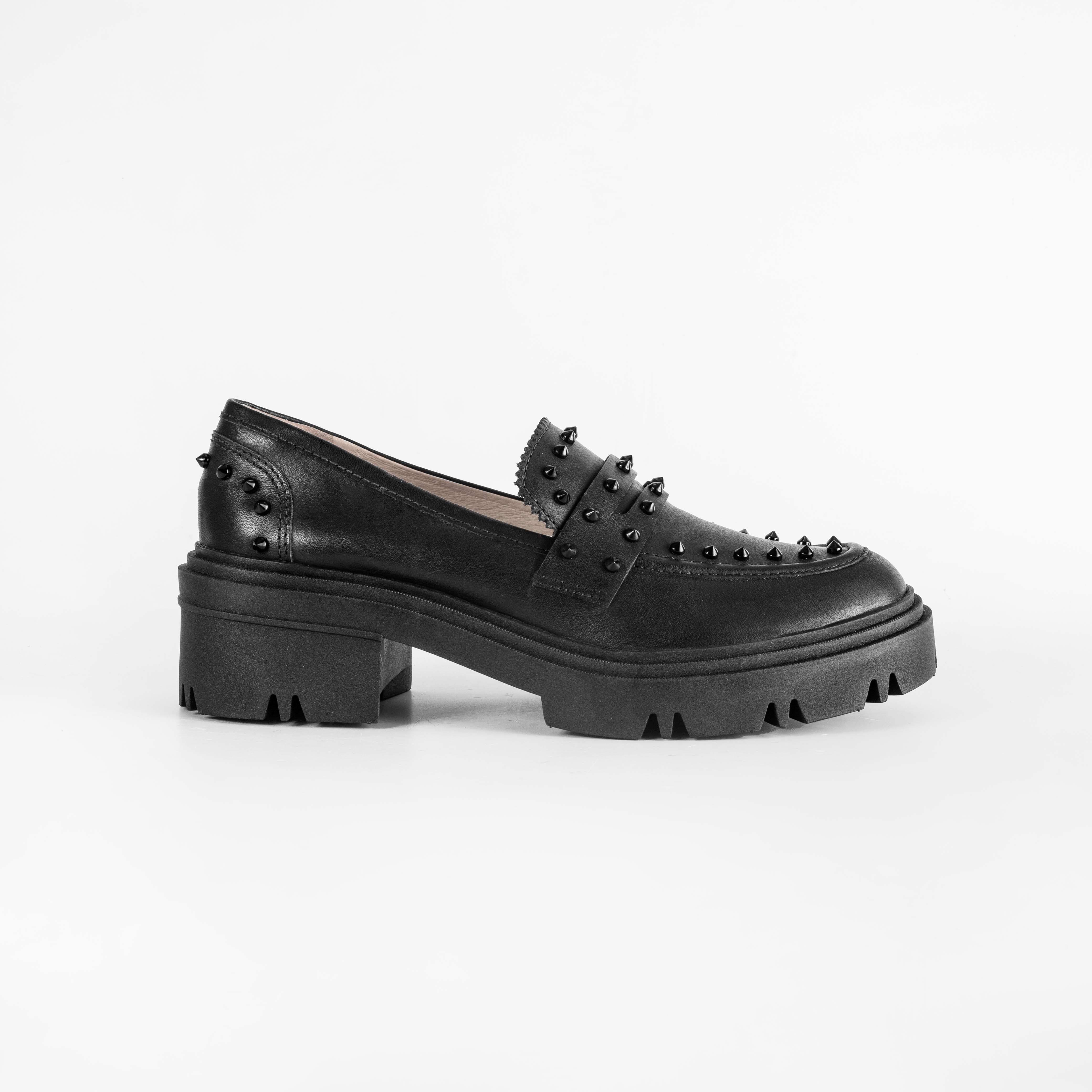 Loafer Dara Studded Full Black