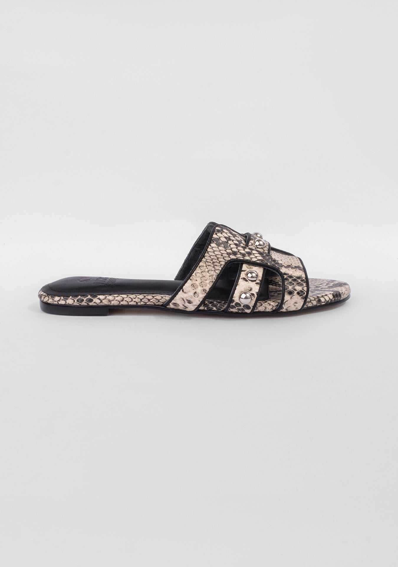 Rasteira Eloise Studded Snake