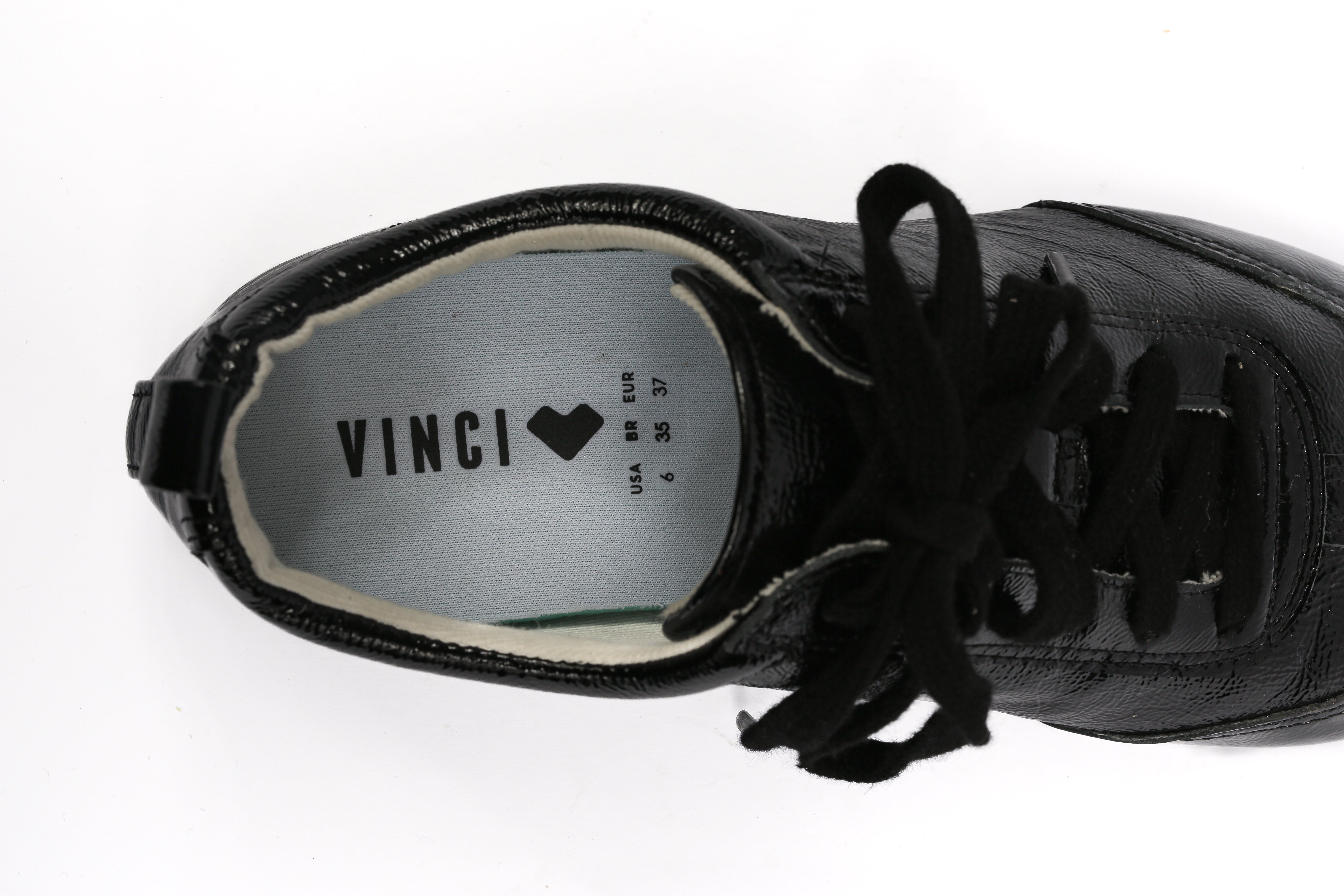 Sneaker Violet Shiny Black