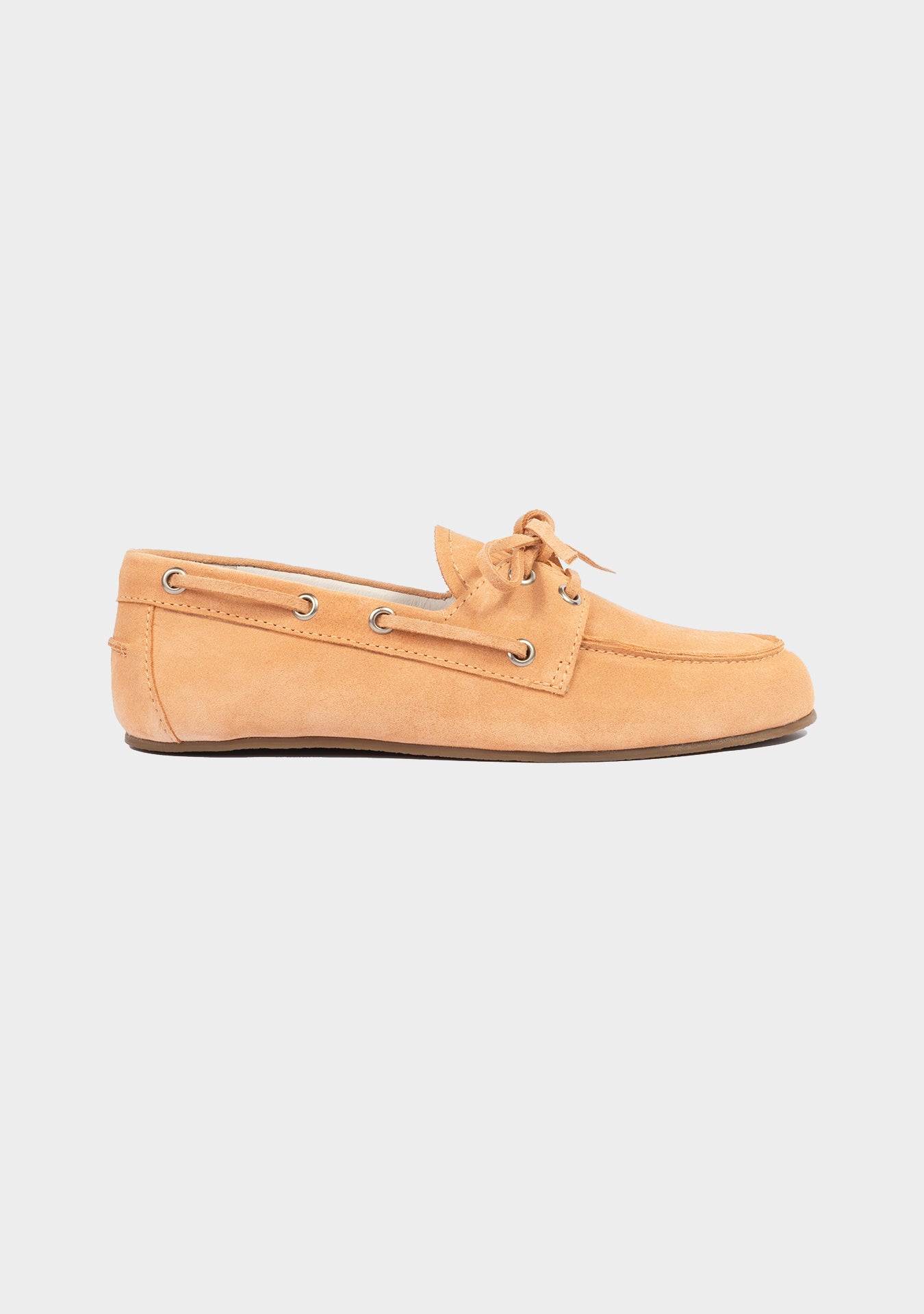 Mocassim Valência Camurça Peach